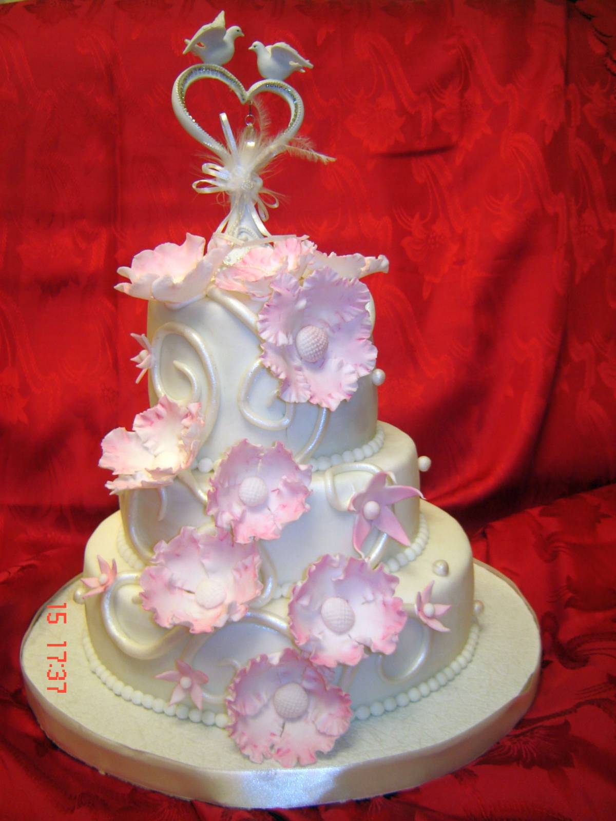 Свадебный торт 10 лет