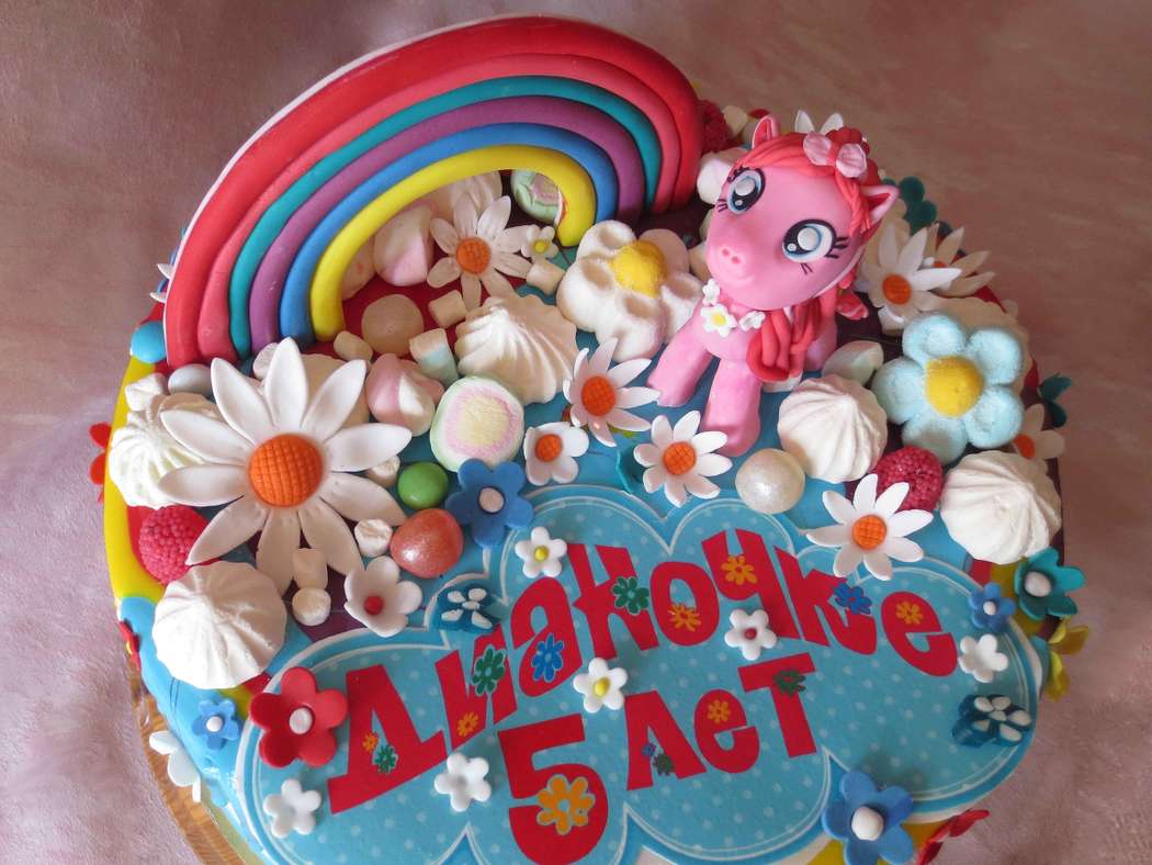 Торт Пинки Пай 6 лет