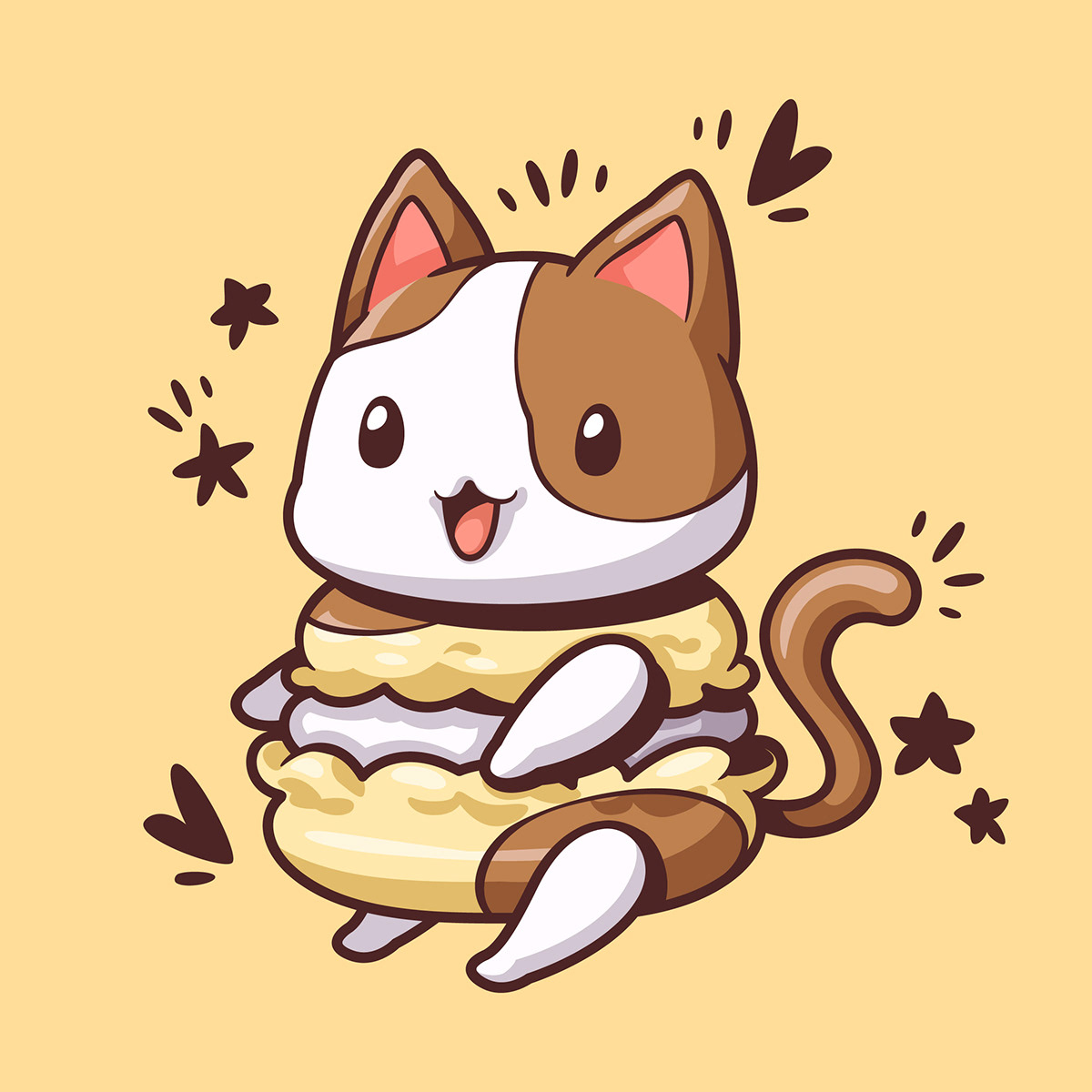 Торт cartoon Cat