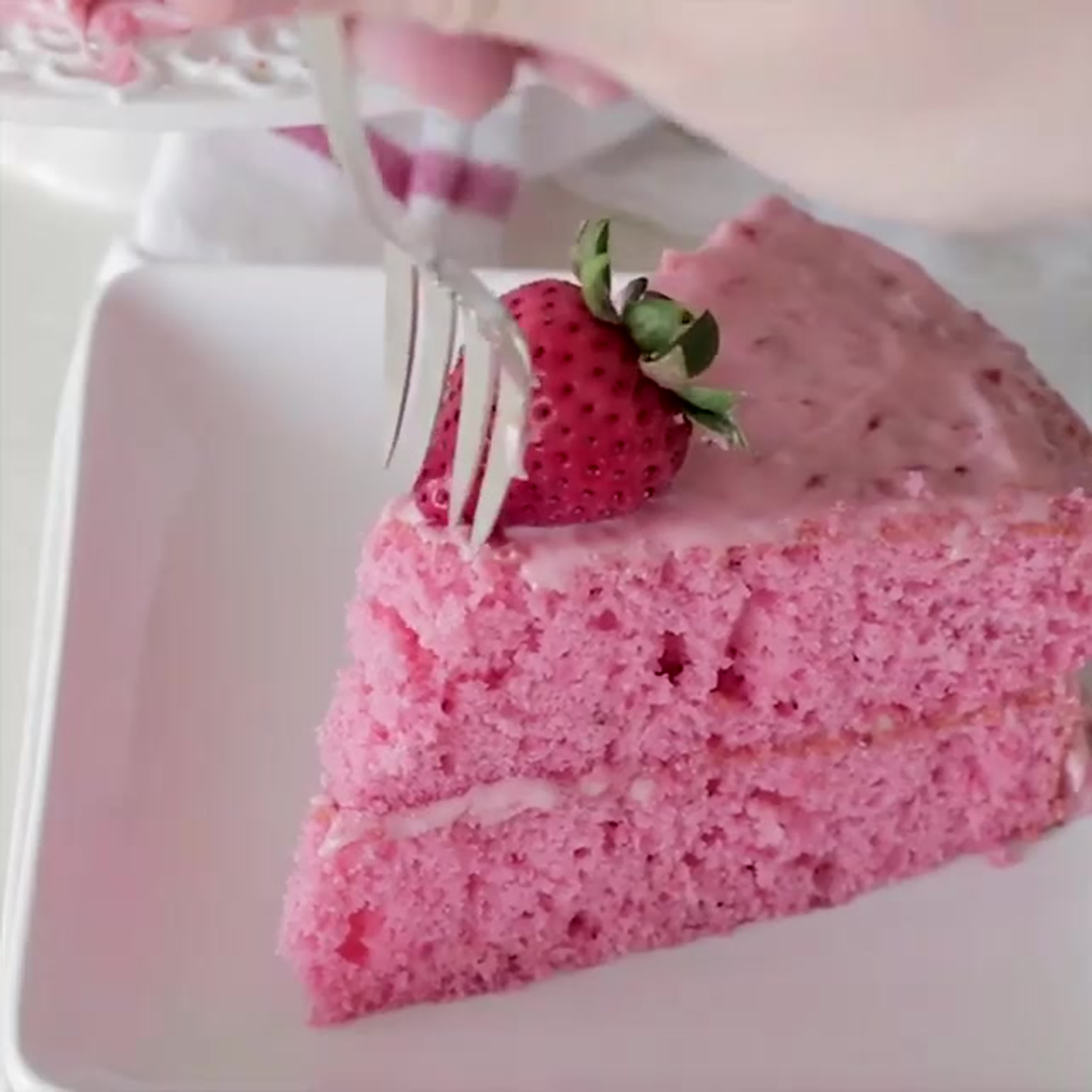 Рецепт торта клубничное облако с фото пошагово в домашних условиях