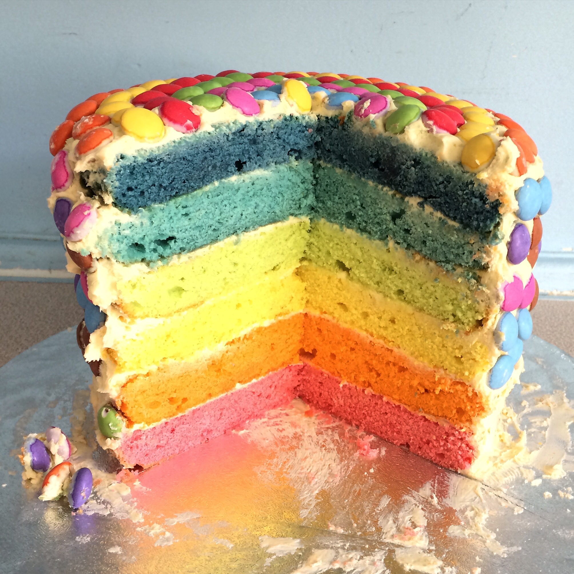 Торт радуга рецепт с фото пошагово в домашних условиях