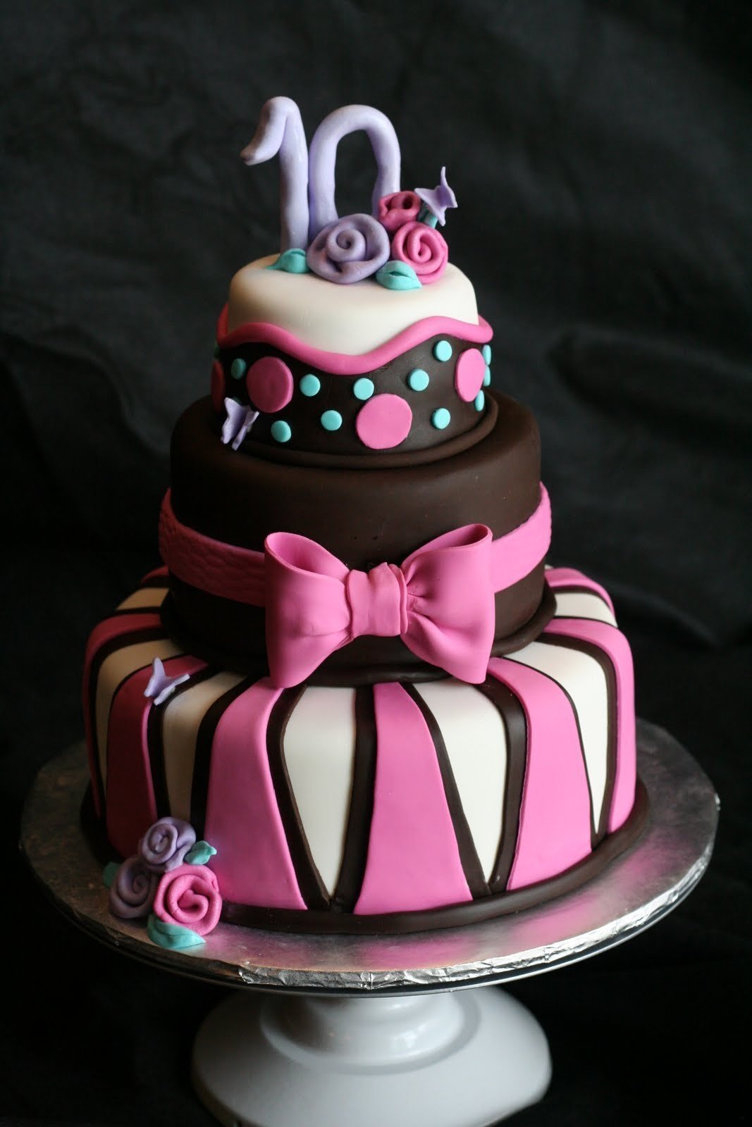 картинки тортов на день рождения для девочек