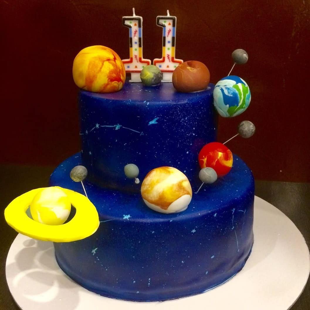 Торт космос для мужчины