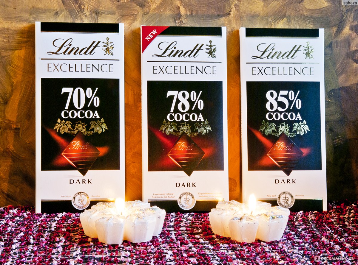 Lindt Excellence шоколад 78%