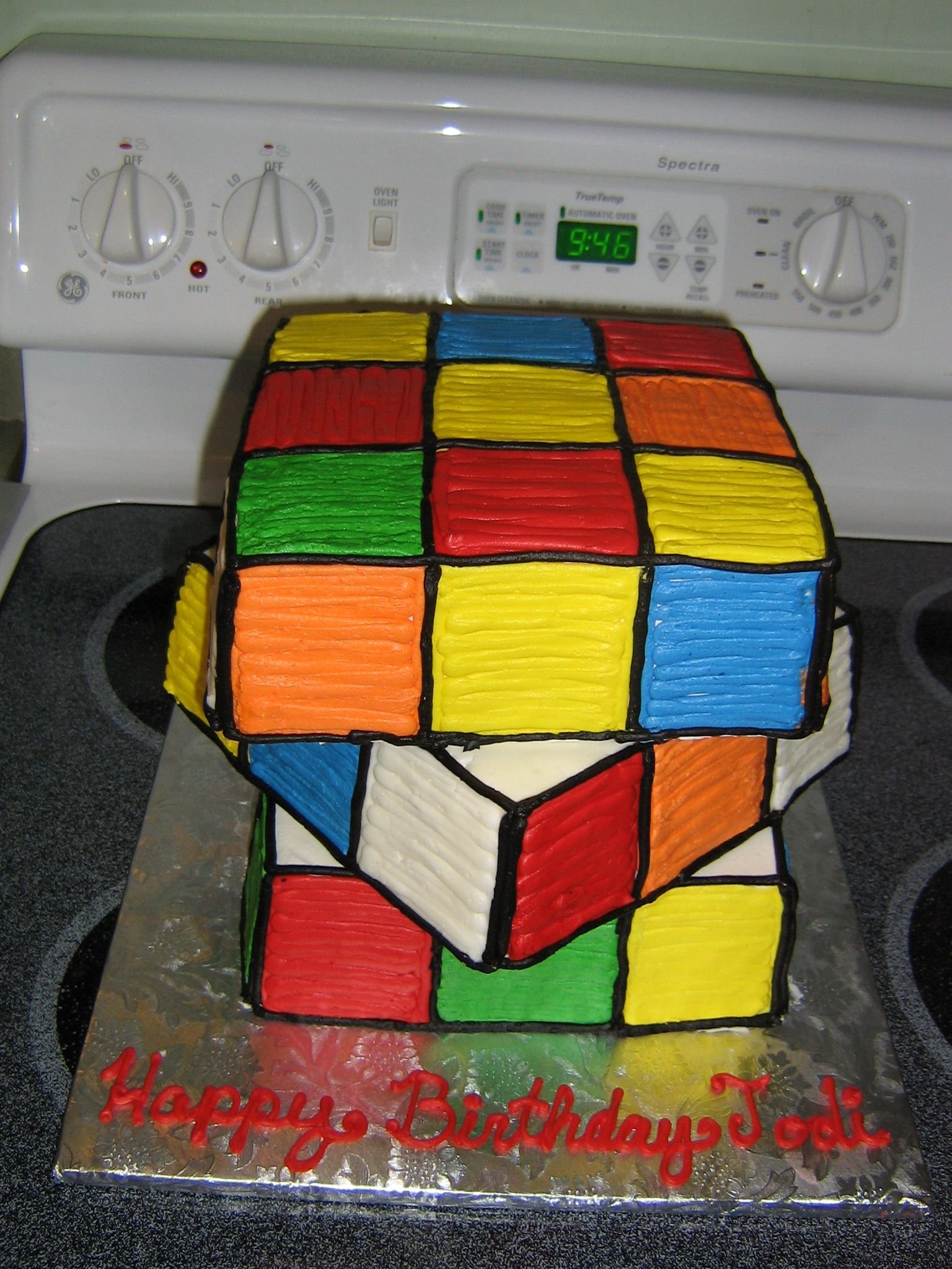 Торт кубик Рубика торт