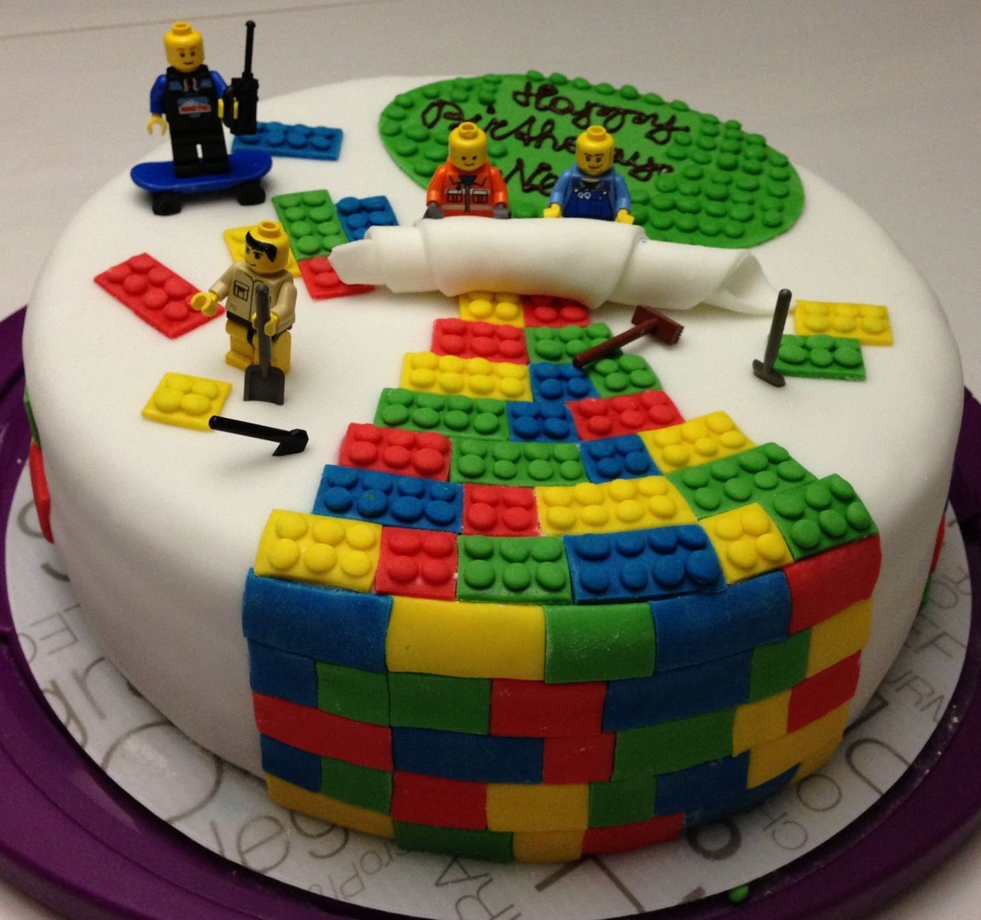 Торт LEGO City