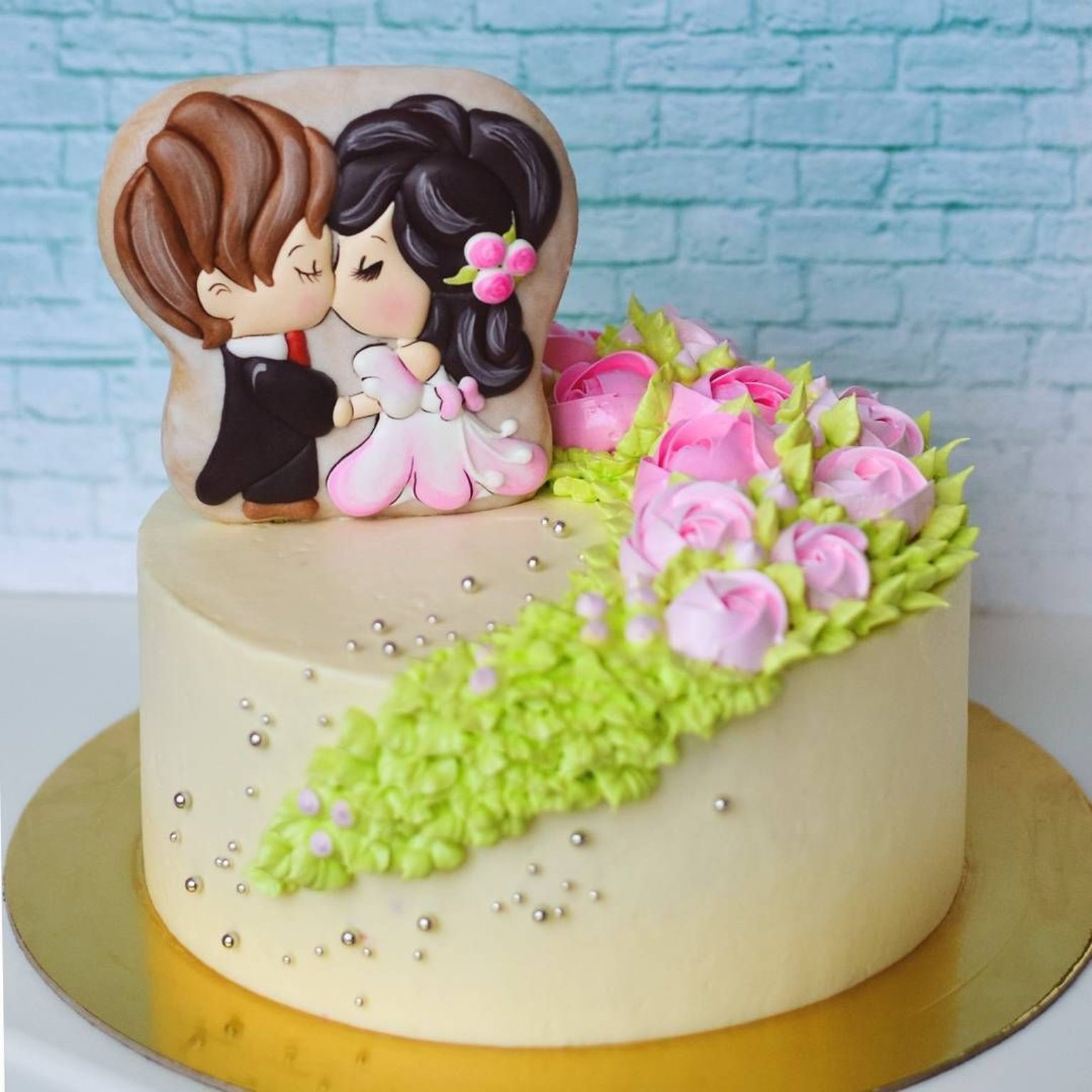 торт на год свадьбы фото
