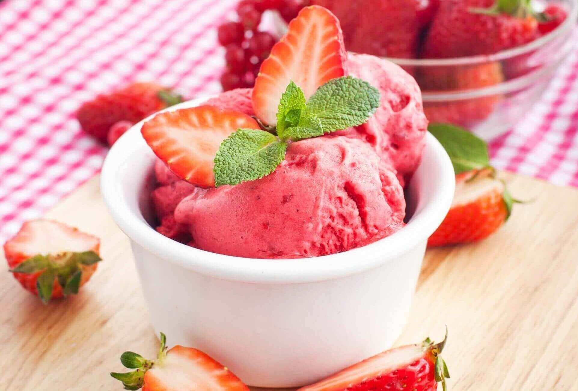 Strawberry ice cream steam фото 54