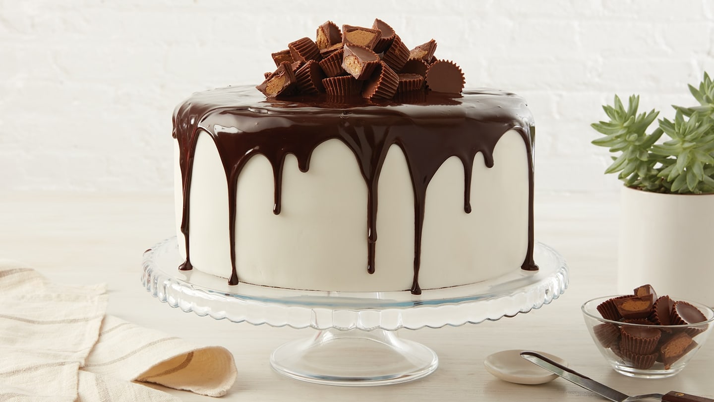 шоколадный торт с глазурью фото