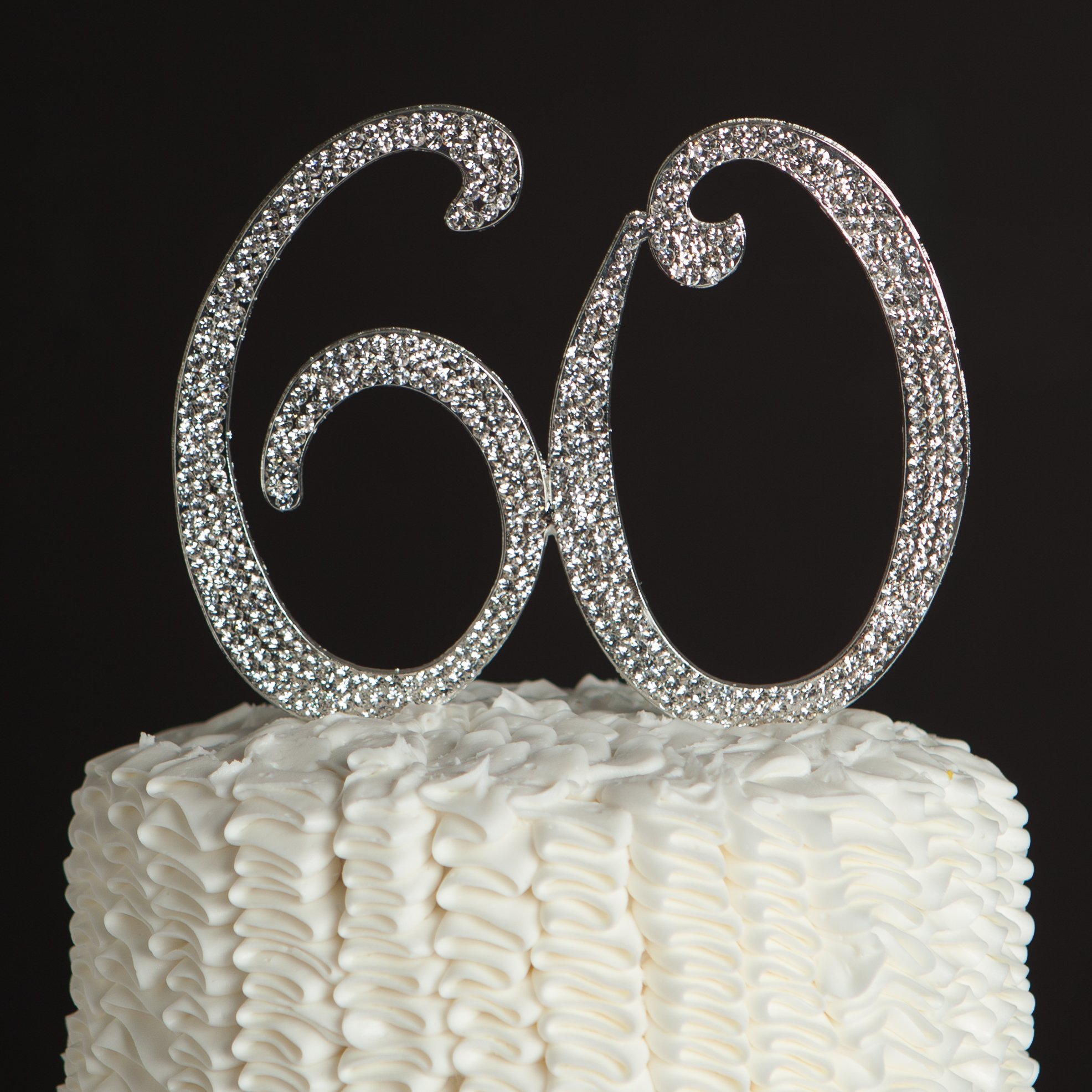 Украшение тортика на 60 лет