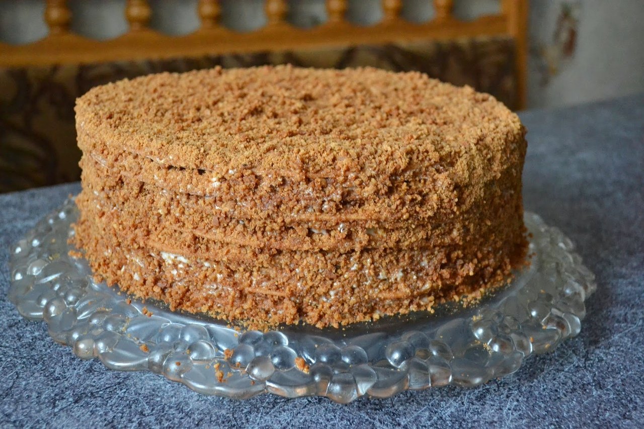 Торт рыжик рецепт в домашних условиях рецепт с фото