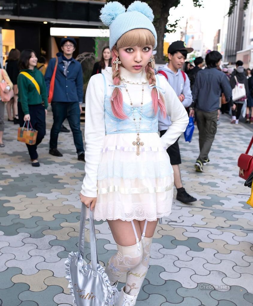 Японская Молодежная мода в стиле Каваи