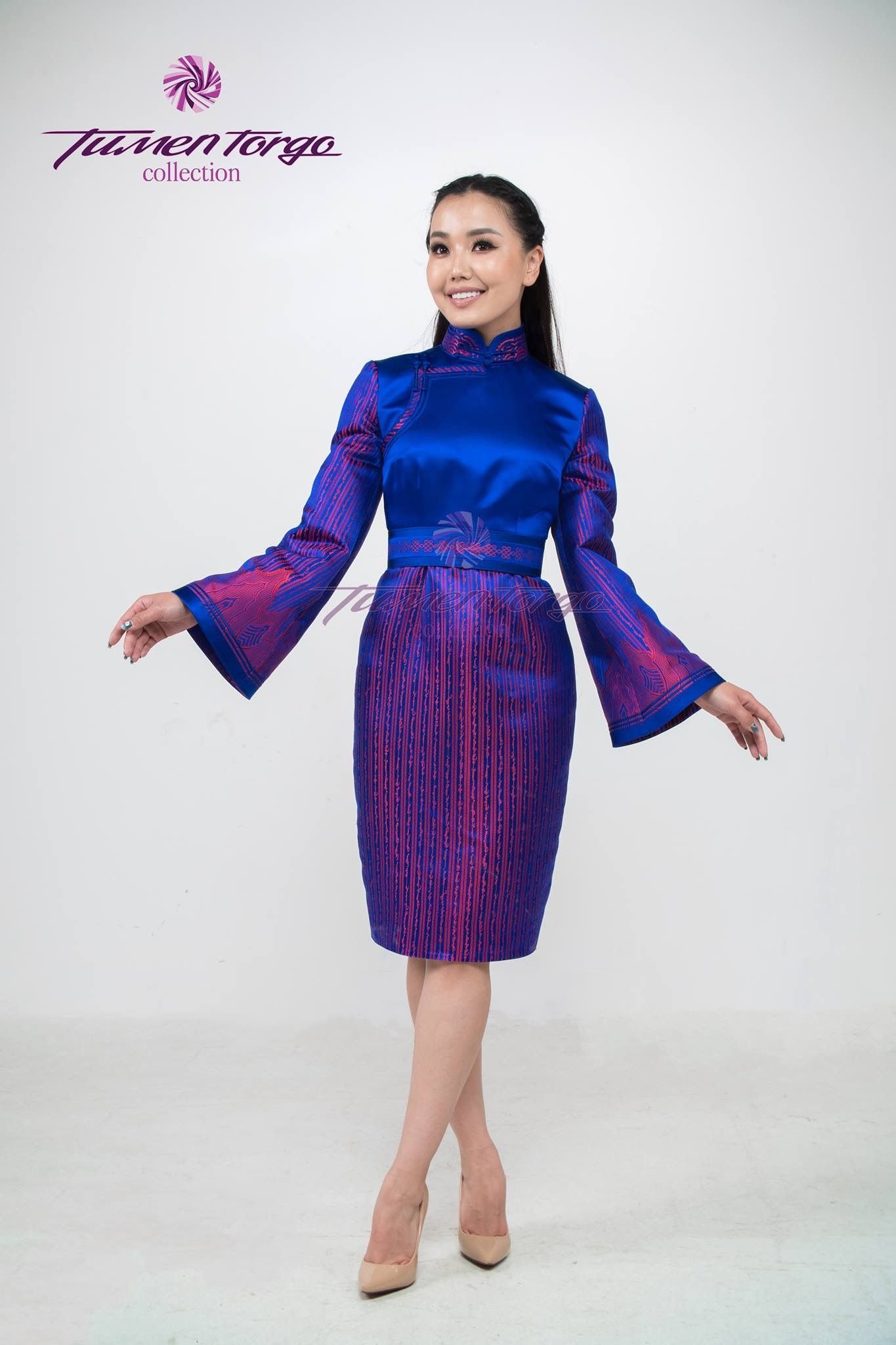 Стилизированное платье Тыва Монгол