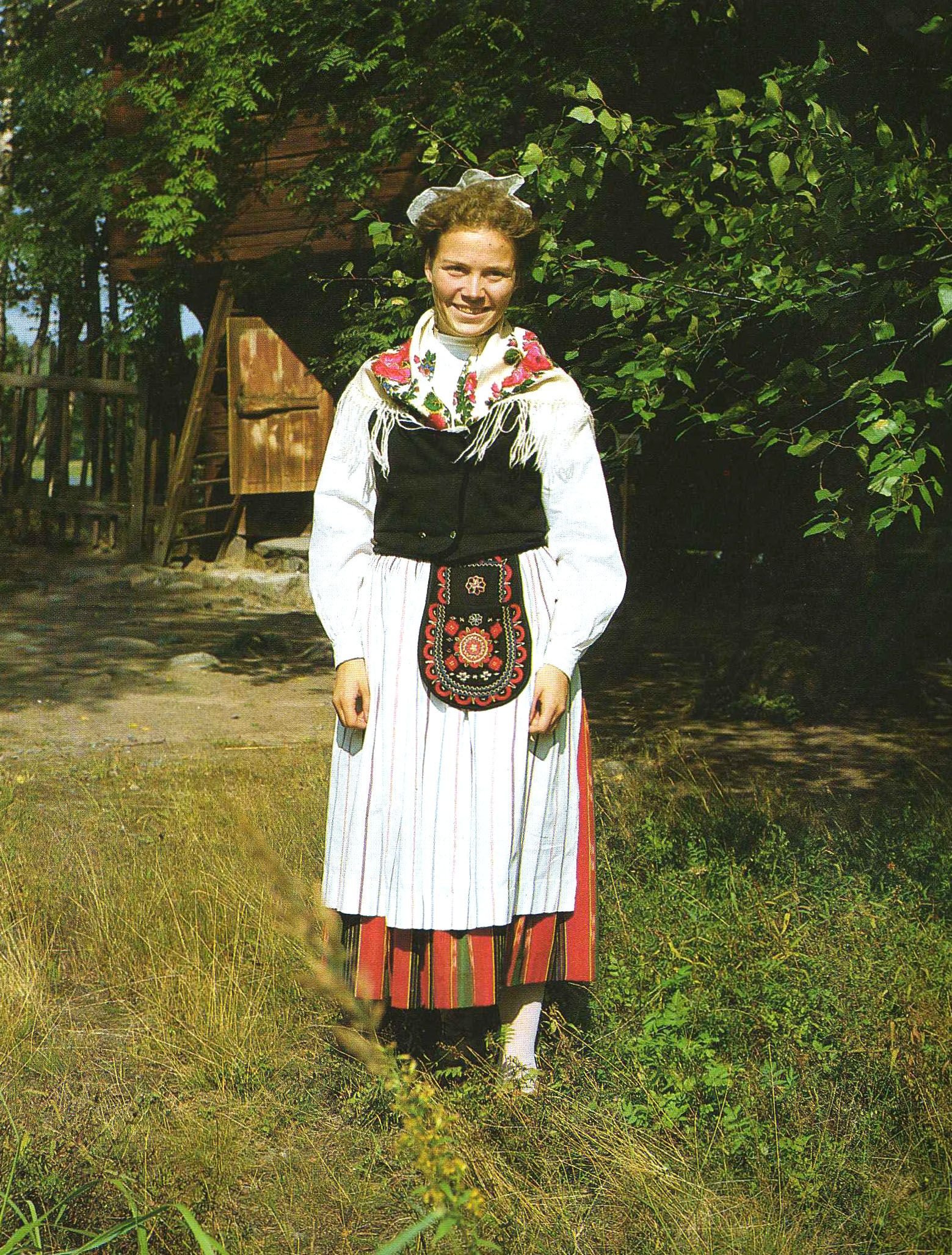 Финляндия национальный костюм Карельский