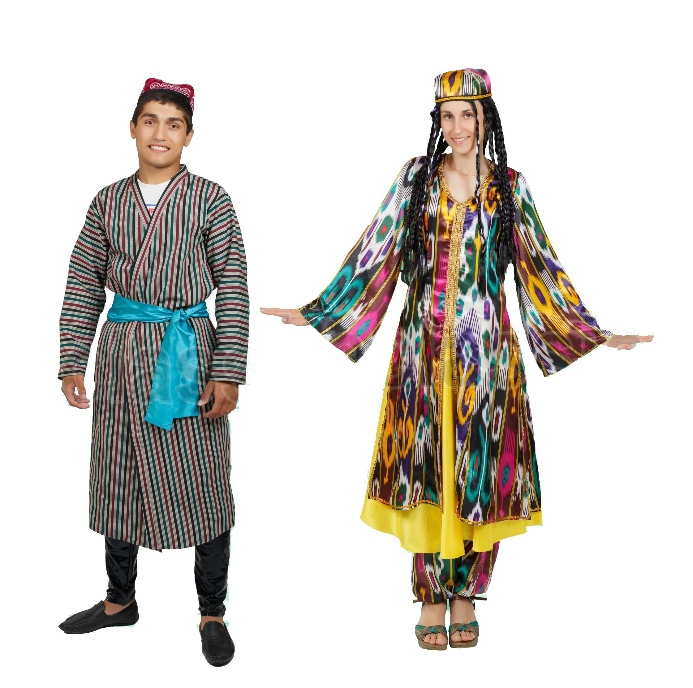 Национальный узбекский костюм Фергана