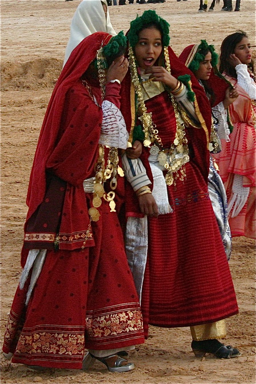 Национальная одежда марокканцев.