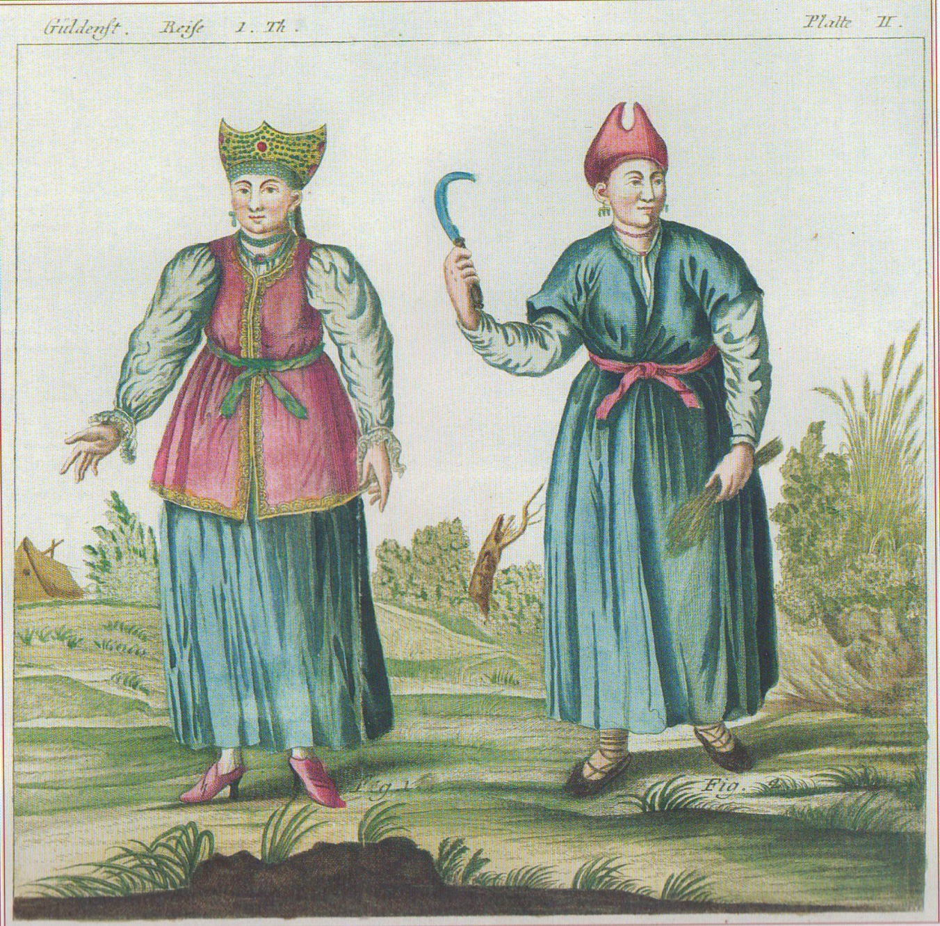 Одежда донских казачек 18 век