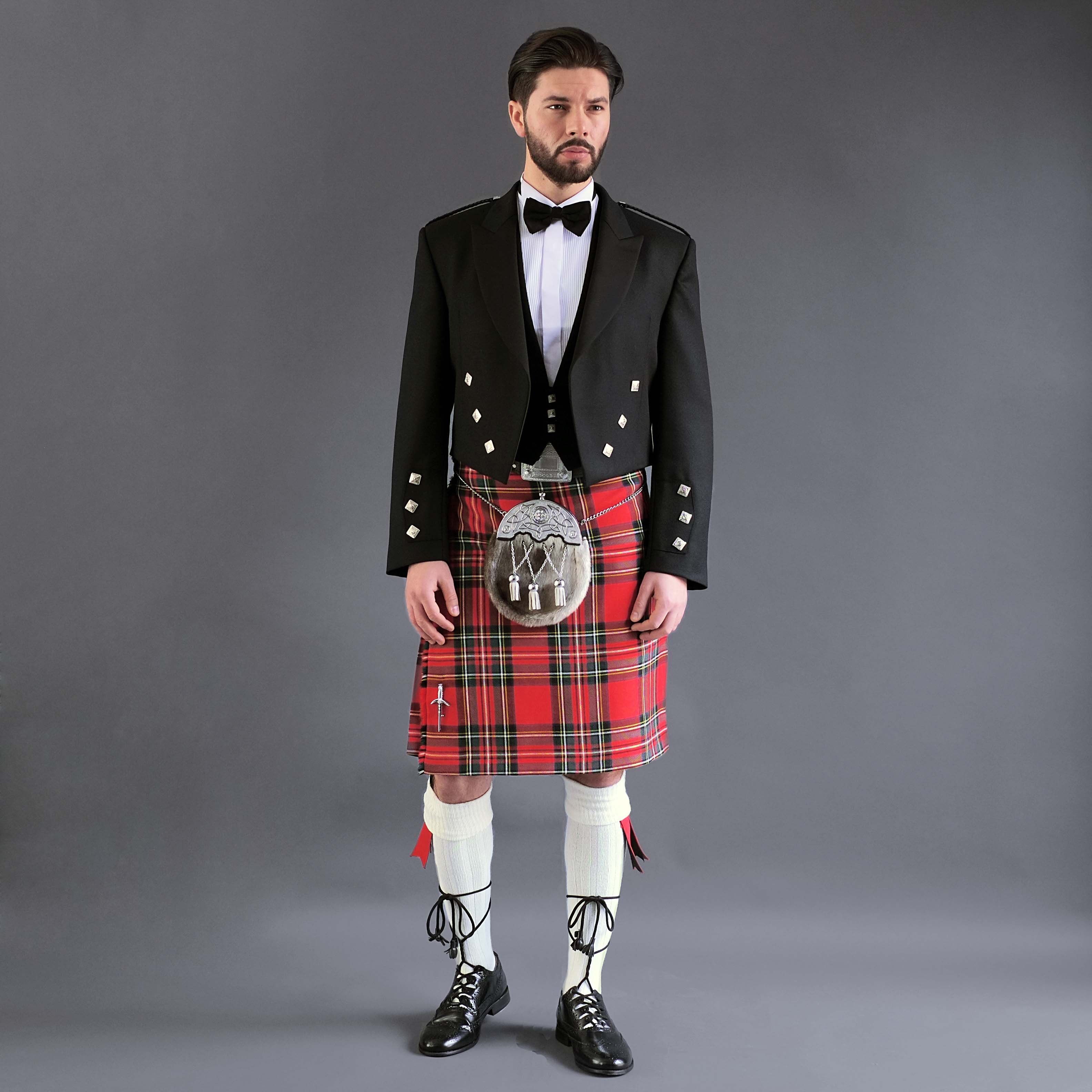 Шотландия Национальная одежда мужчин килт