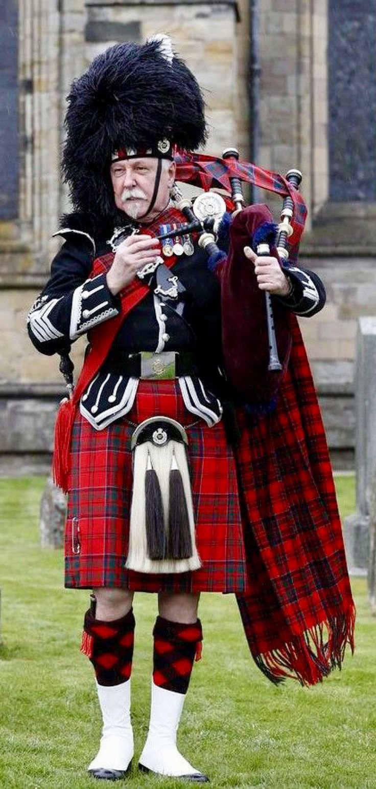 Тартан Шотландия национальный костюм
