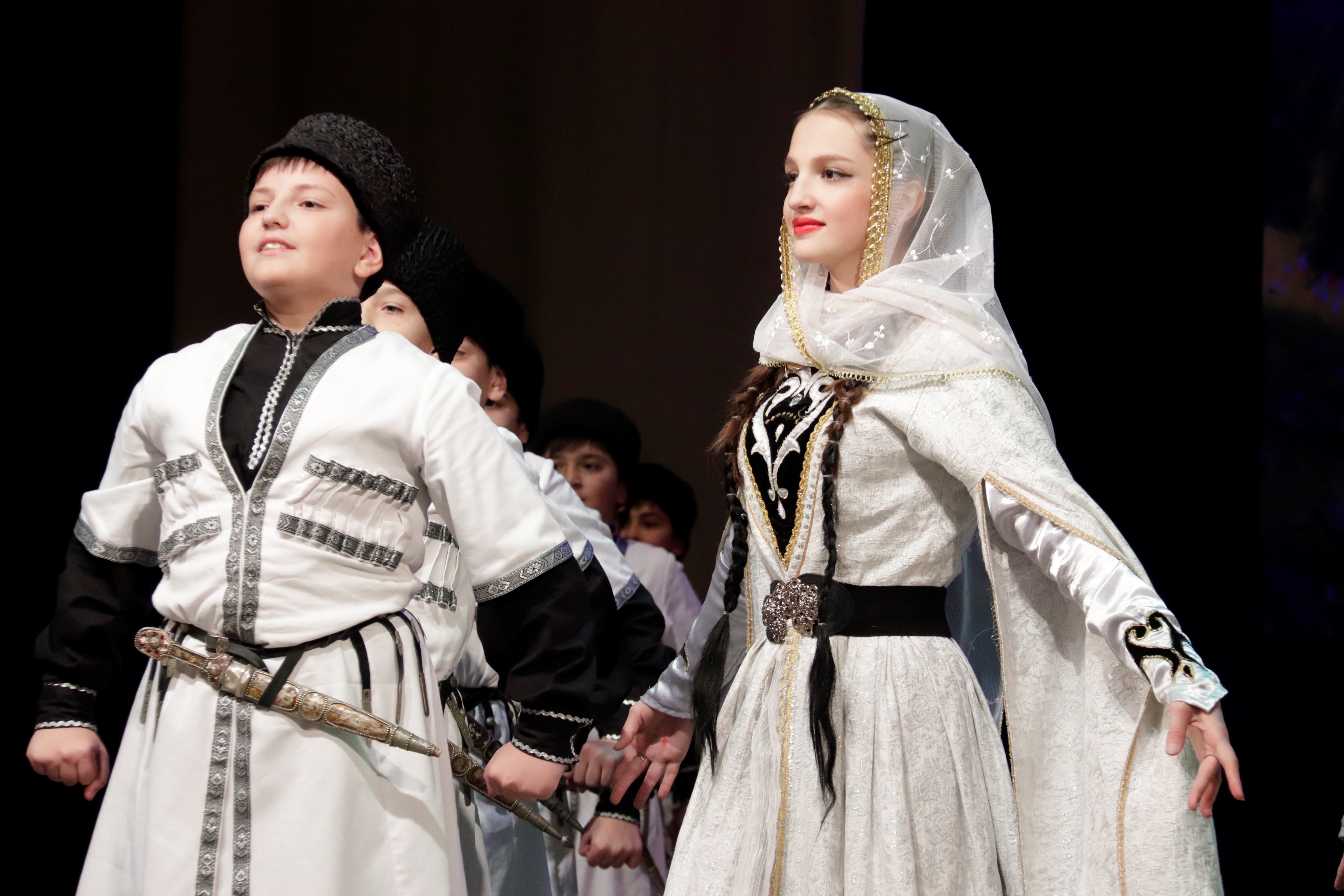 Национальный костюм Дагестана, ченцев