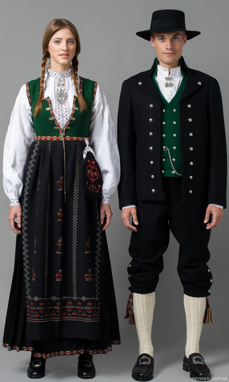 Традиционный костюм Норвегии бюнард
