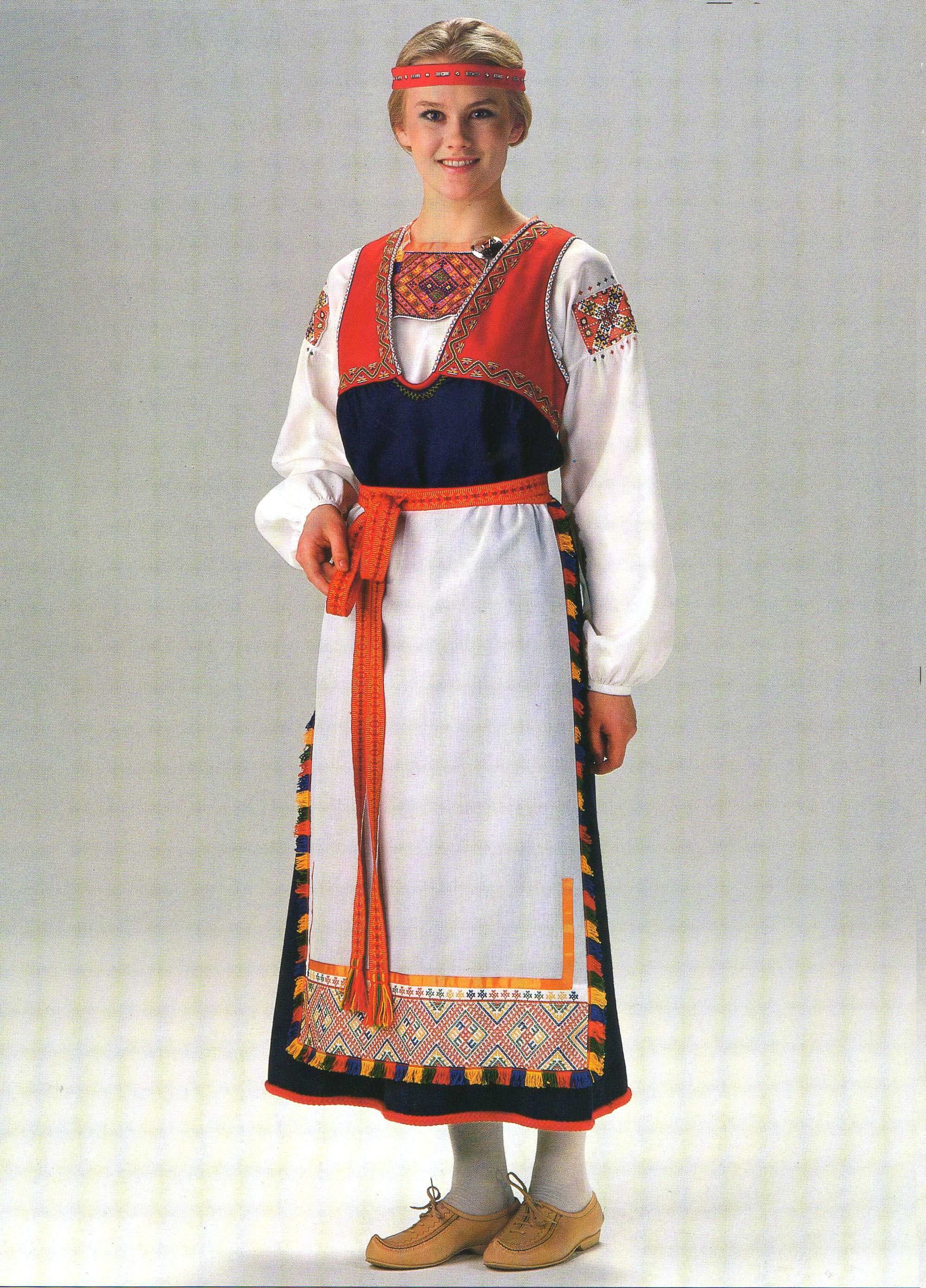 Национальный костюм Карельцев