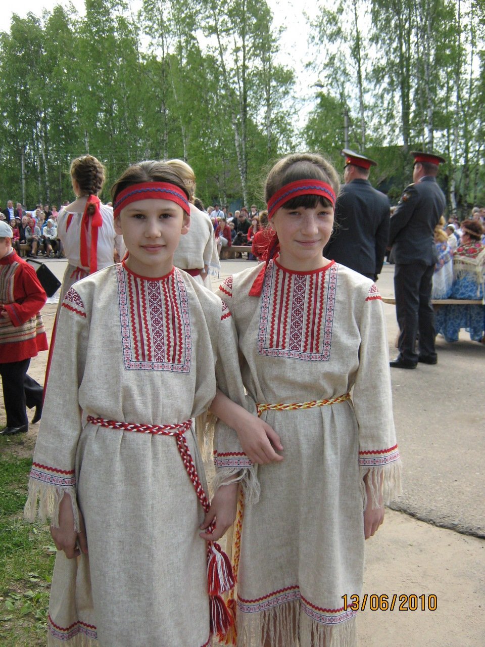 Вепсы национальный костюм Карелы