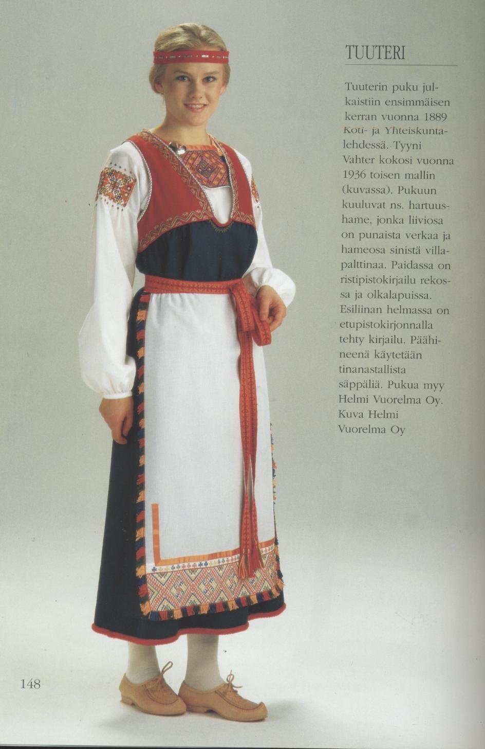 Национальный костюм финский Карельский
