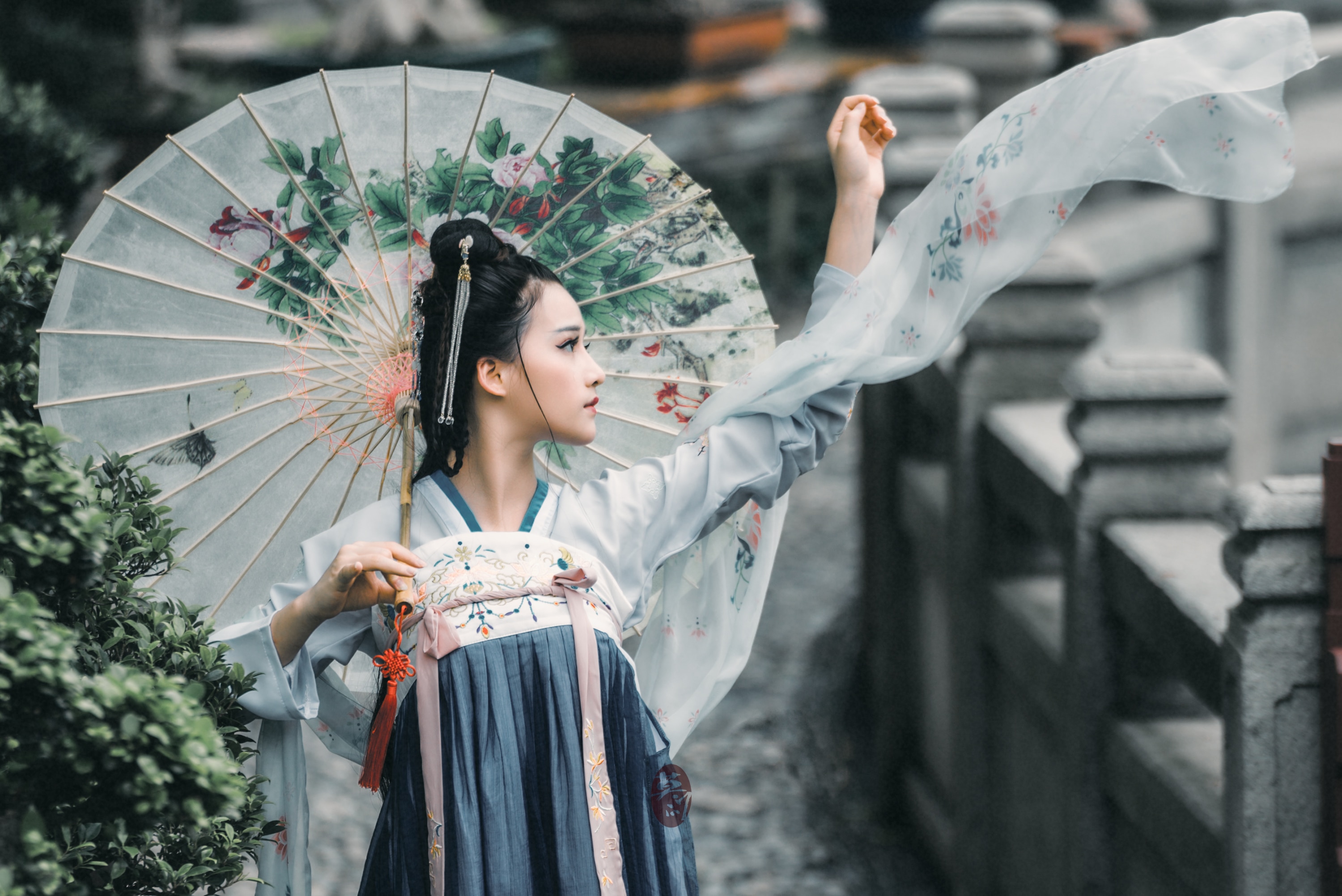 китайский народный костюм фотографии