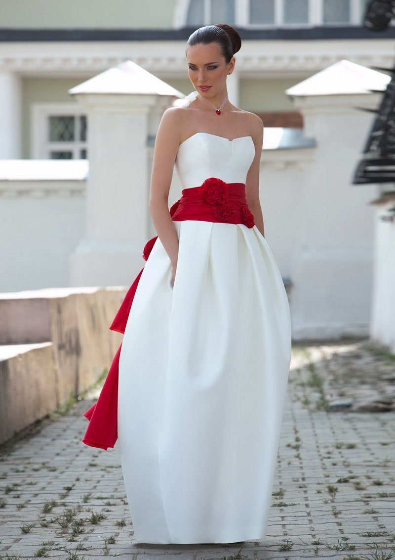 Одеть Красное Платье На Свадьбу