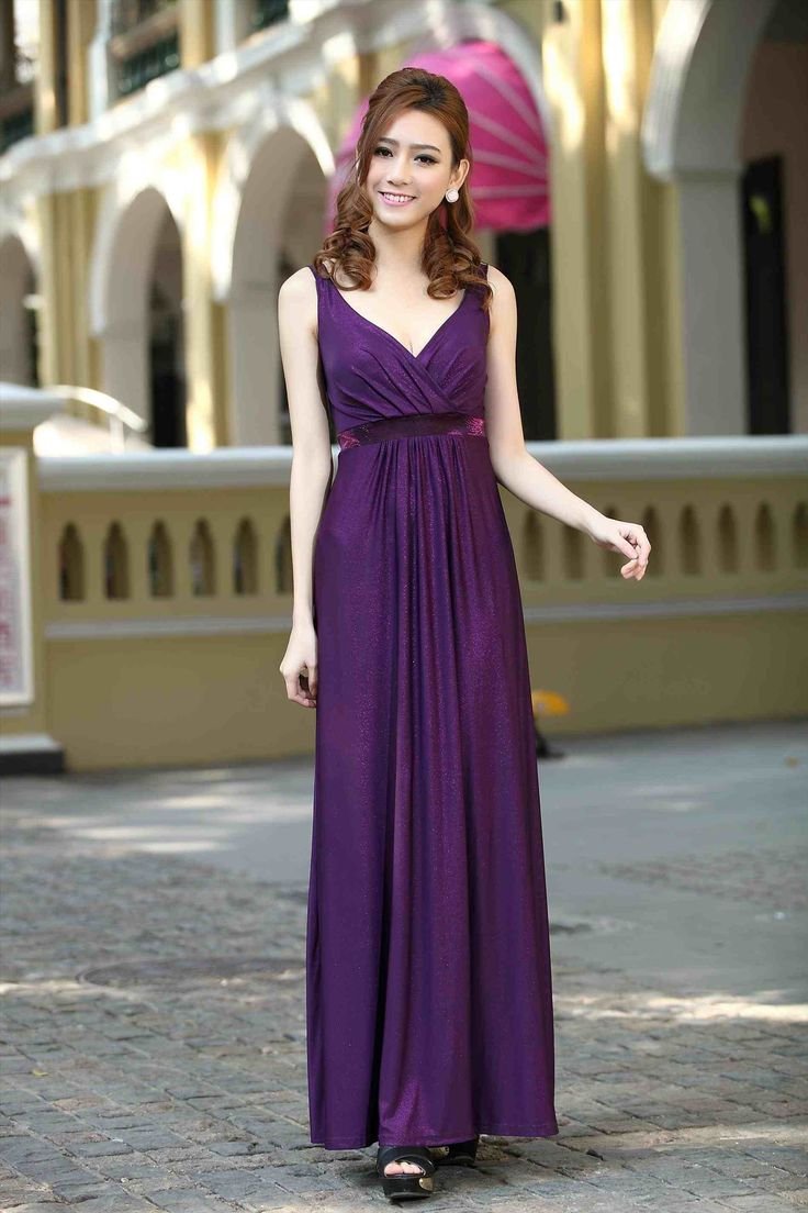Платье фиолетовое пурпурное