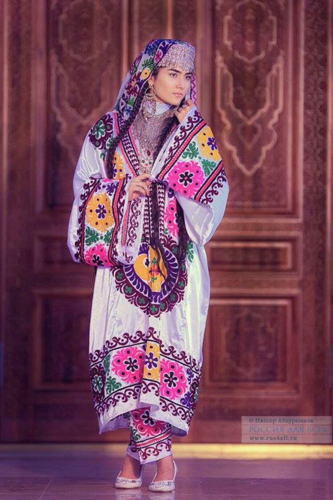 Таджики женщины национальная одежда (76 фото) .