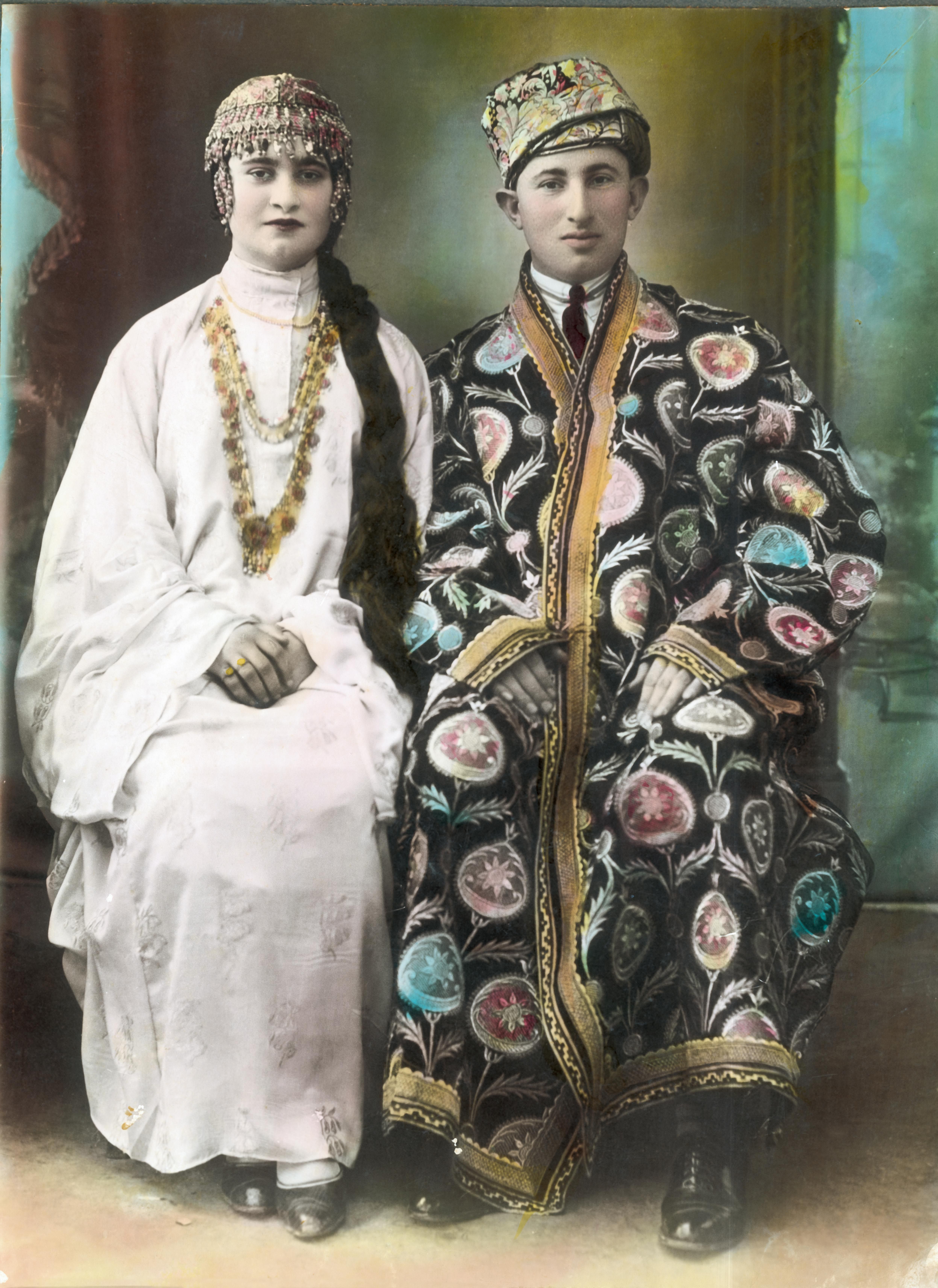 Бухарские евреи нац костюм