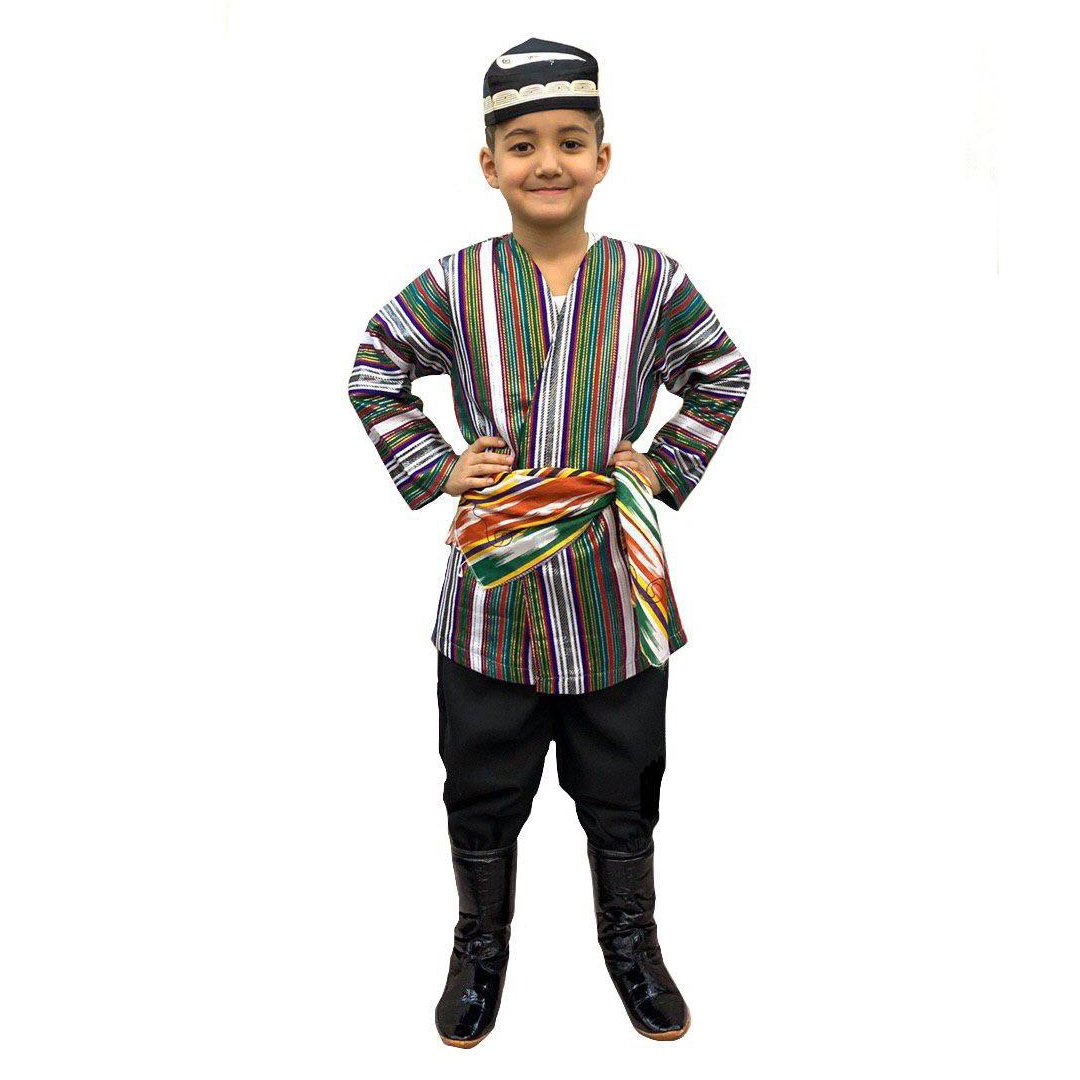 Андижанский узбекский танцевальный национальный костюм