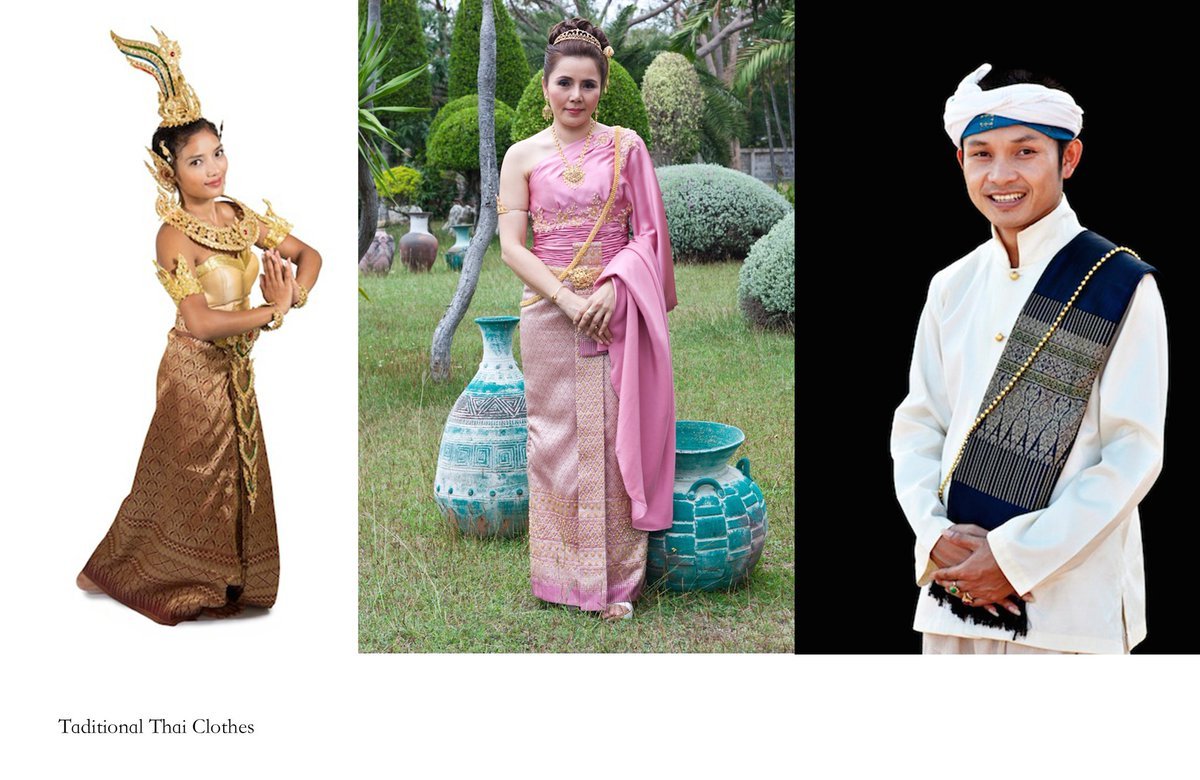 Тайцы национальный костюм