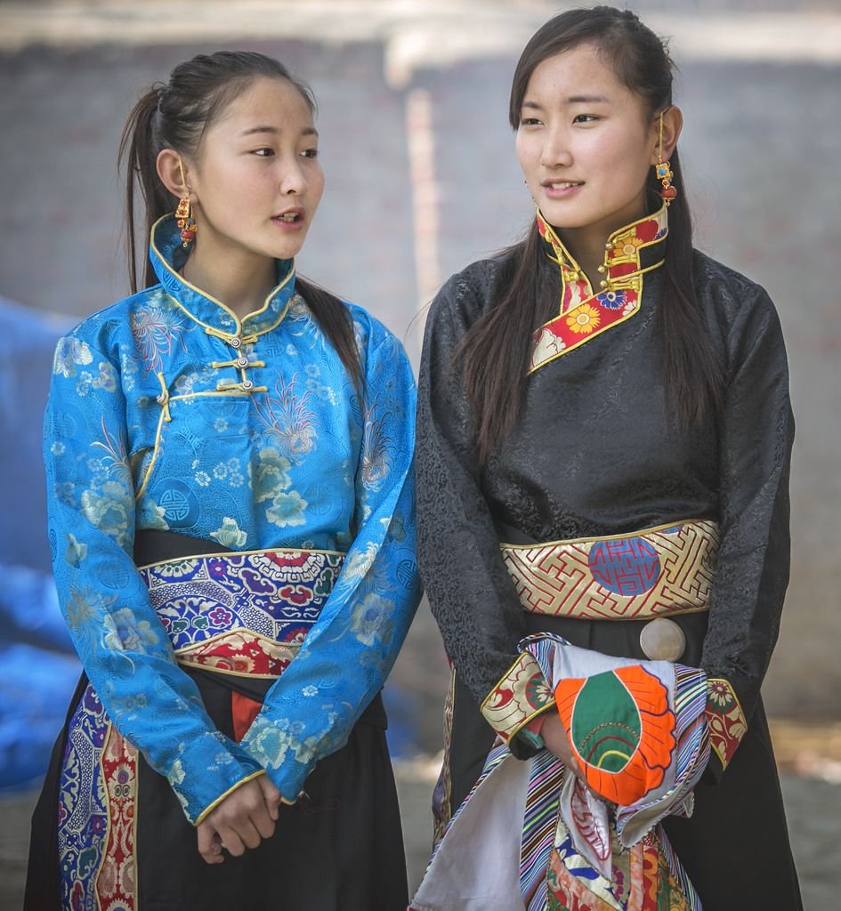 Тибет Кхам мужская Национальная одежда
