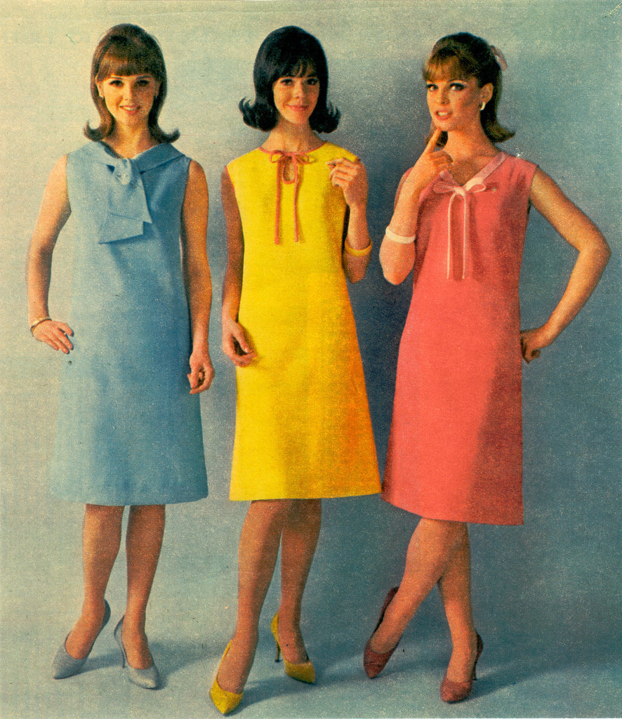 фасоны платьев 60 годов фото