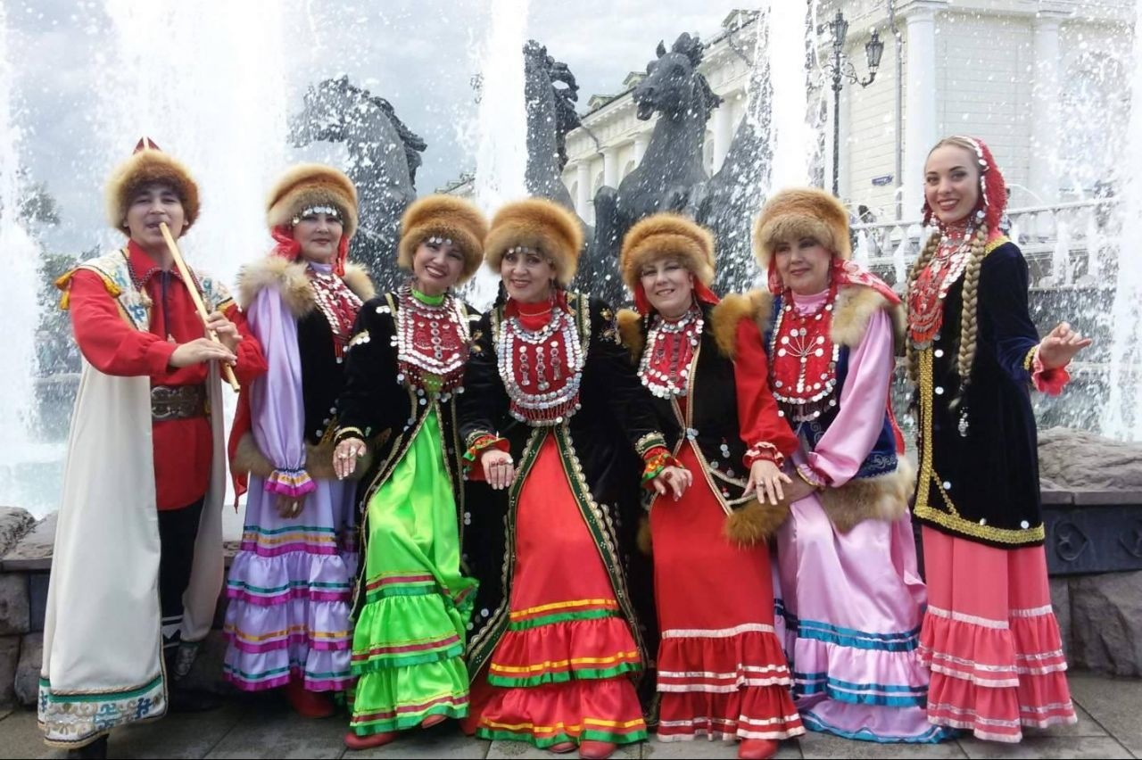 Башкирский национальный костюм кулдэк