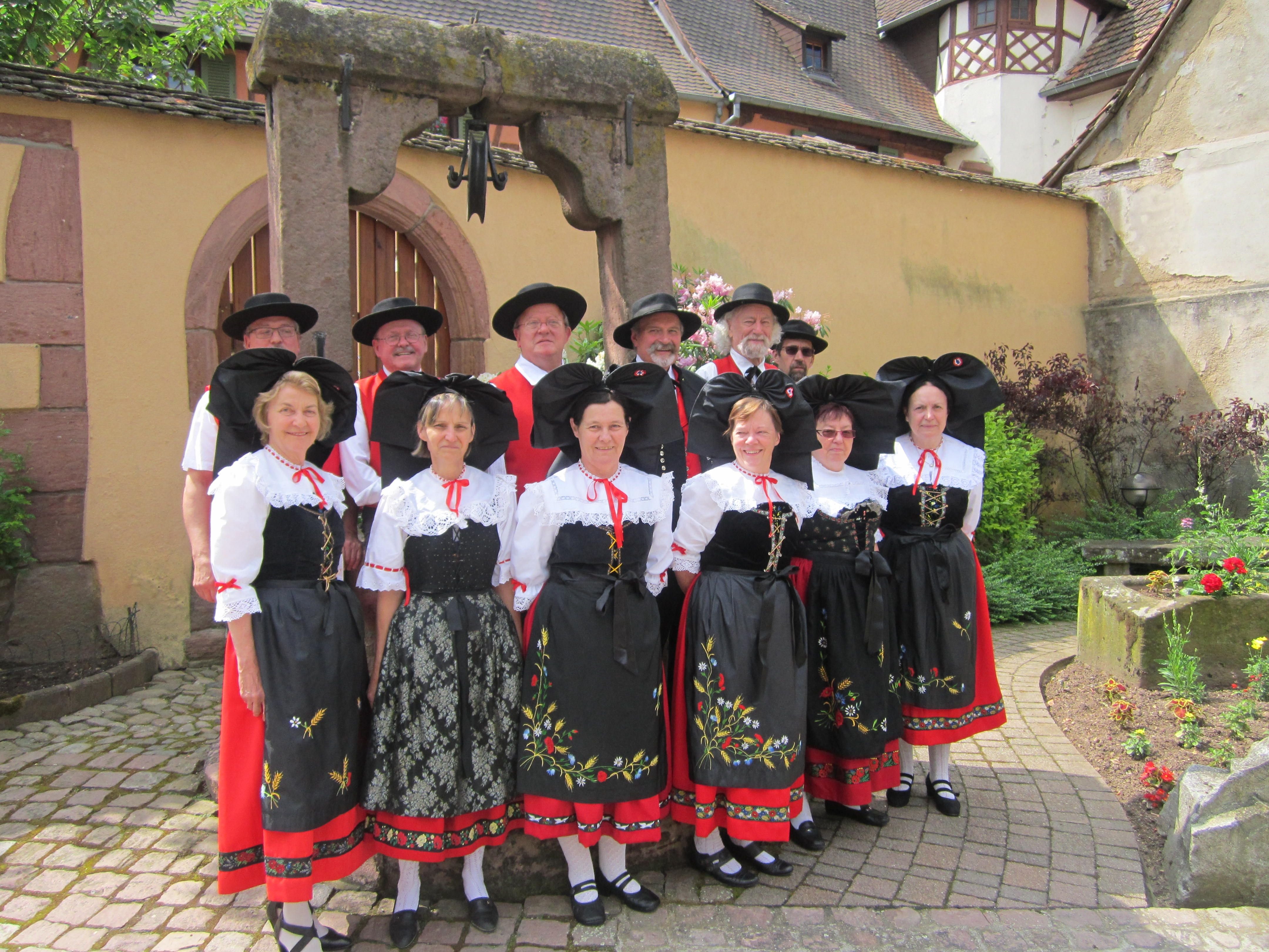 Эльзас национальный костюм