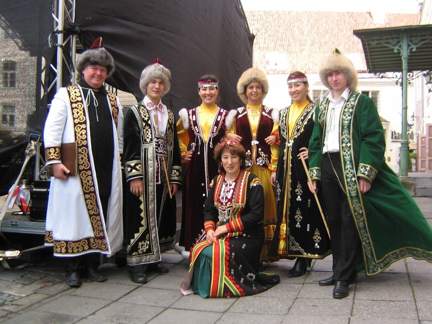 Башкирская народная одежда башкир