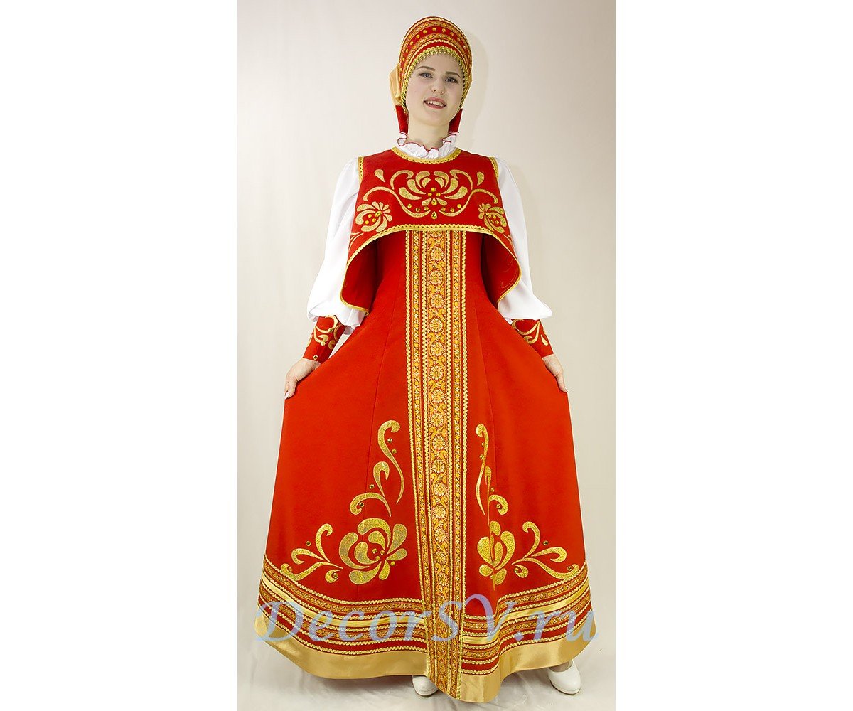 Русско народный костюм женский
