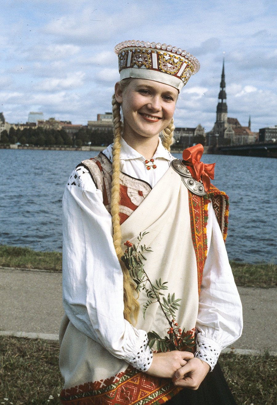 Национальный костюм Прибалтики Литвы