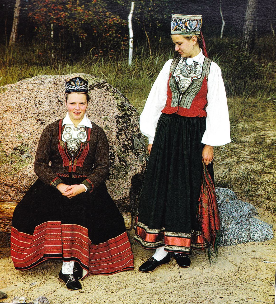 Нац костюм Латвии