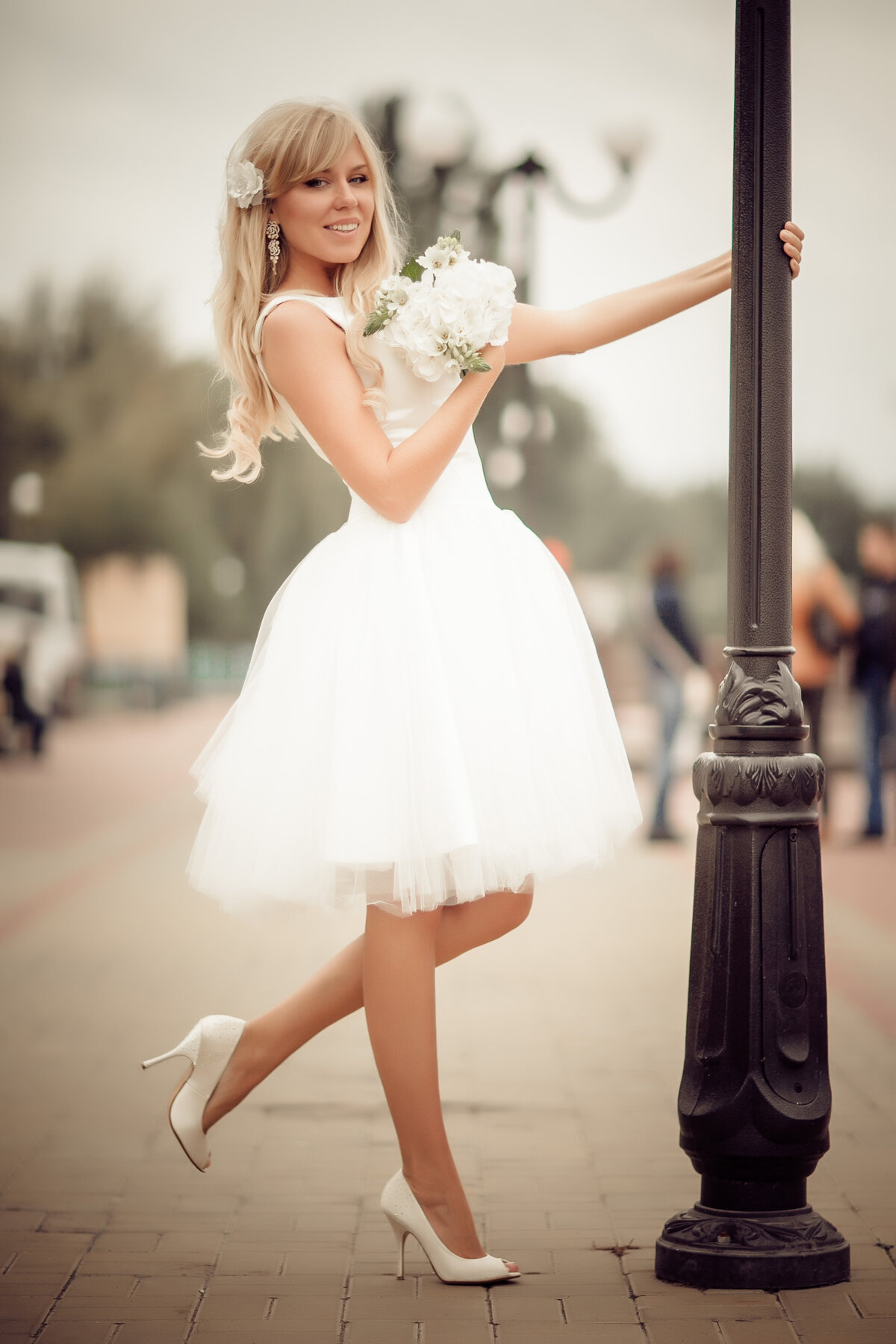 фото невесты без свадебного платья