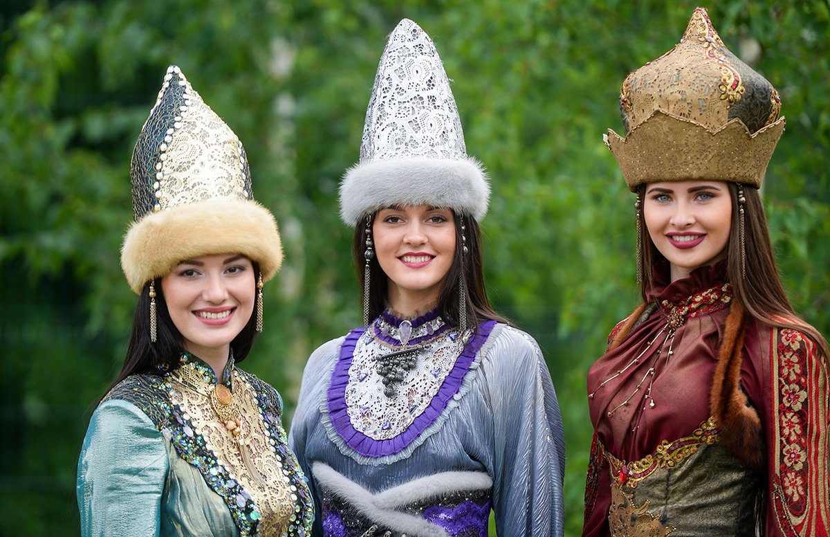 Татары Казань национальный костюм