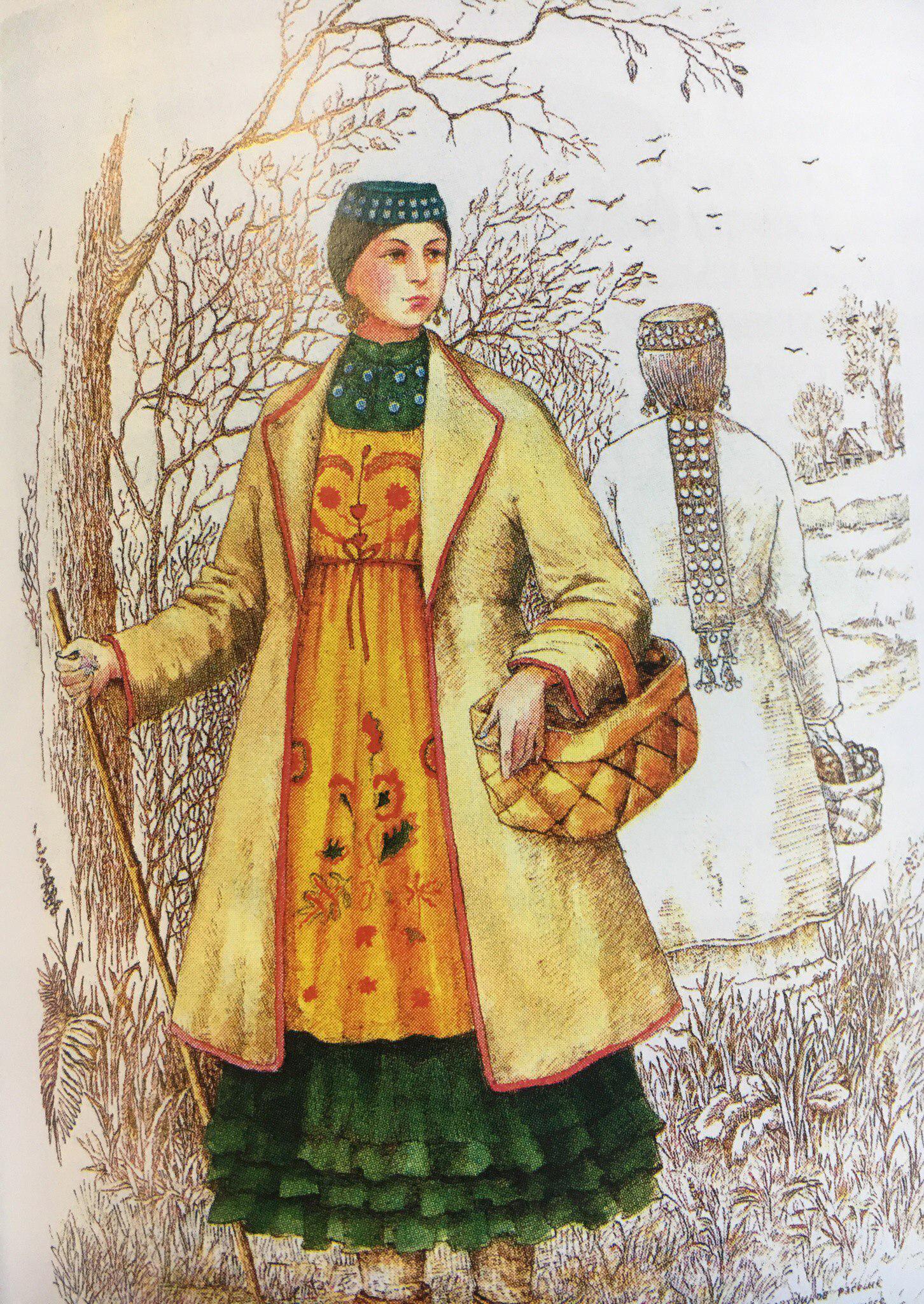 Национальный костюм Татаров казанских