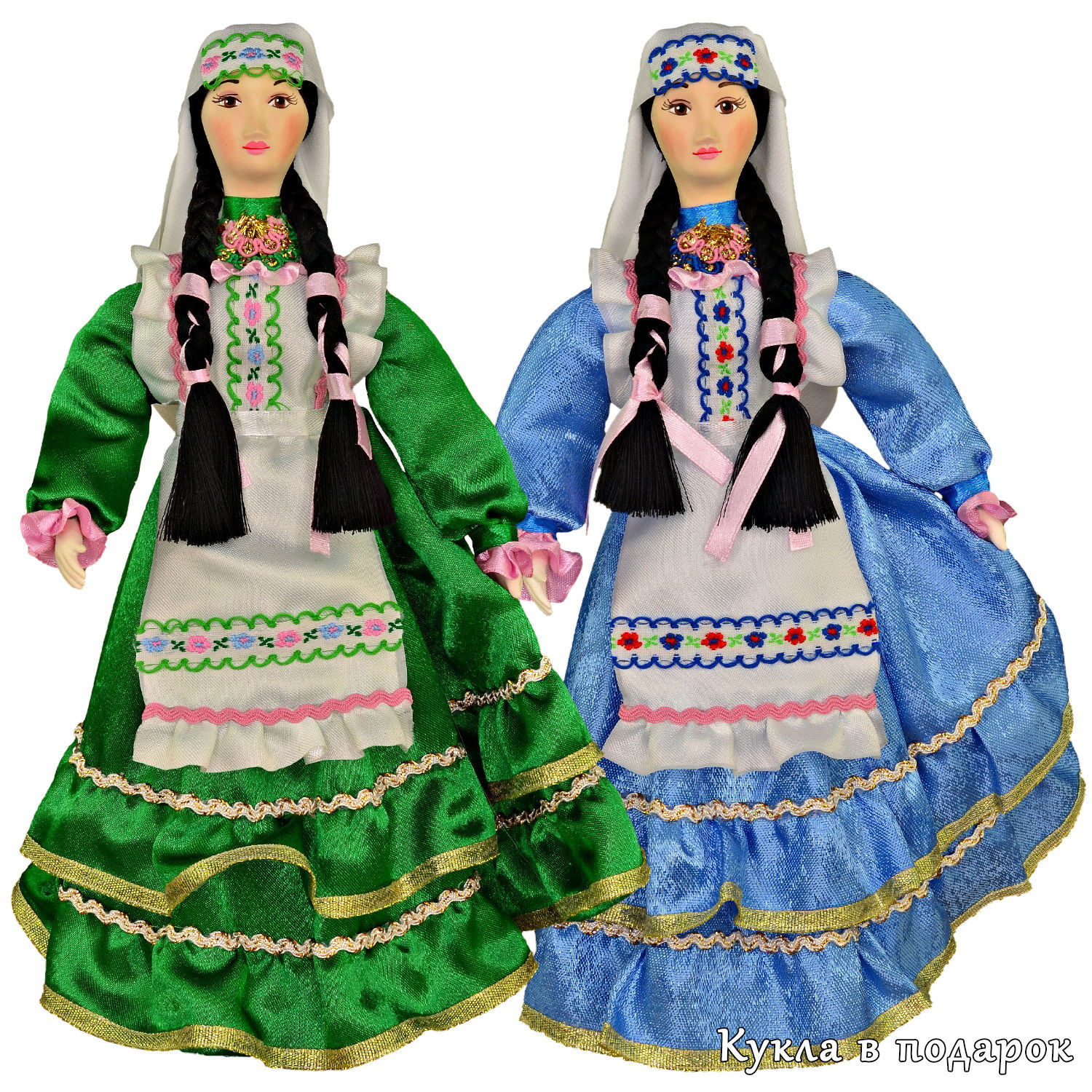 Кукла татарочка в национальном костюме