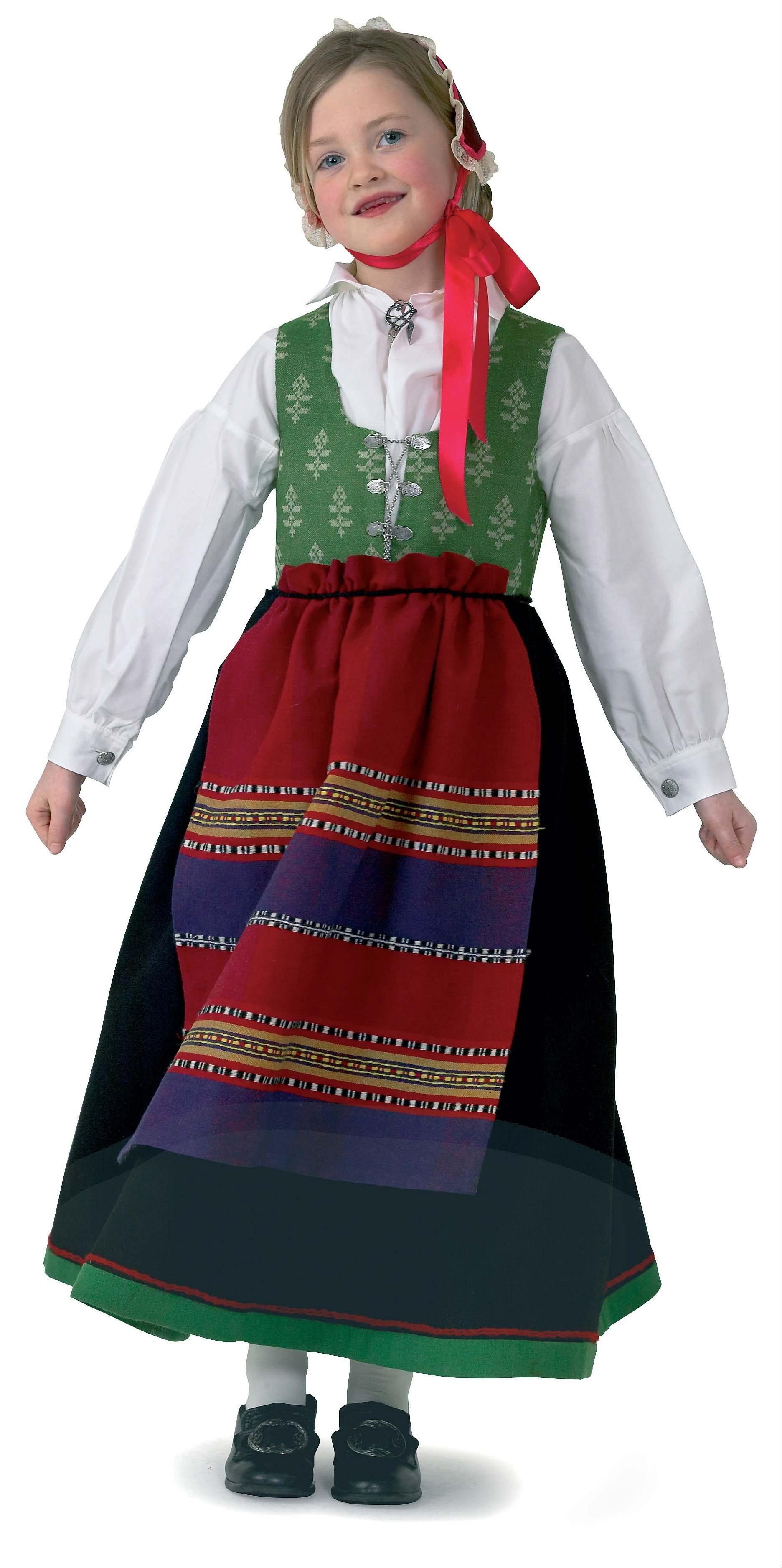 Финляндия национальный костюм Западный
