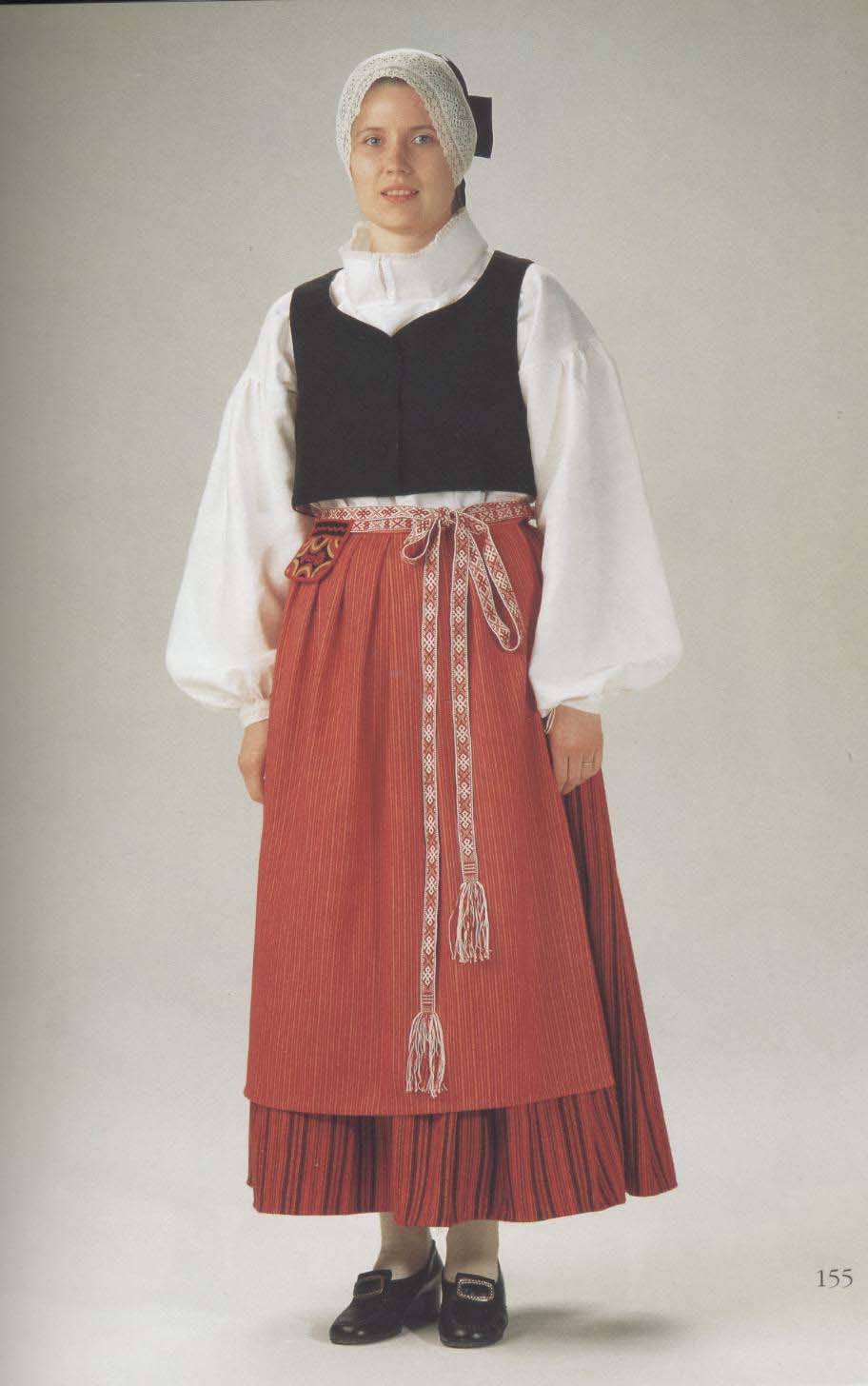 Традиционная одежда финнов 19 века