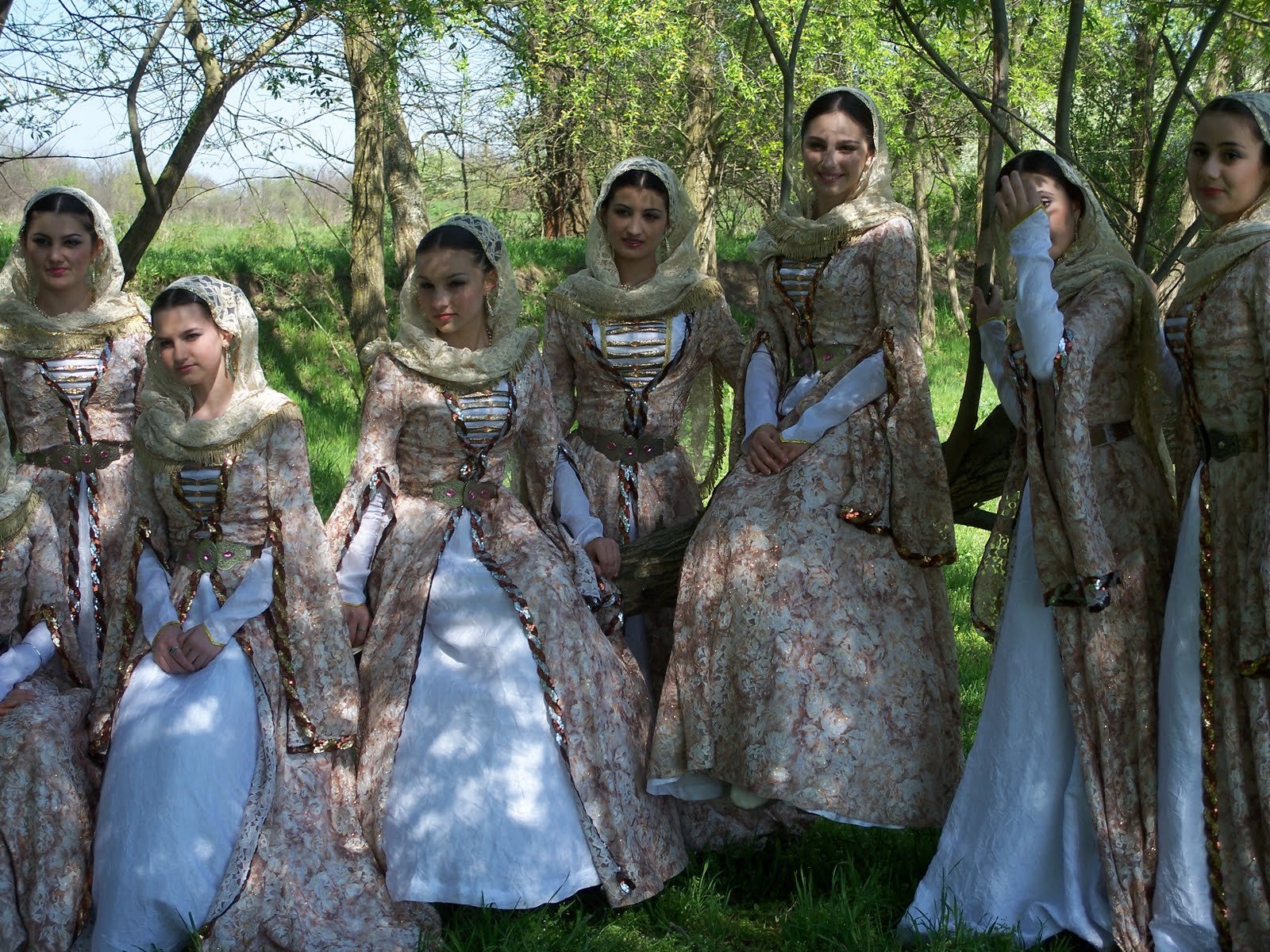 Одежда чеченцев Националь